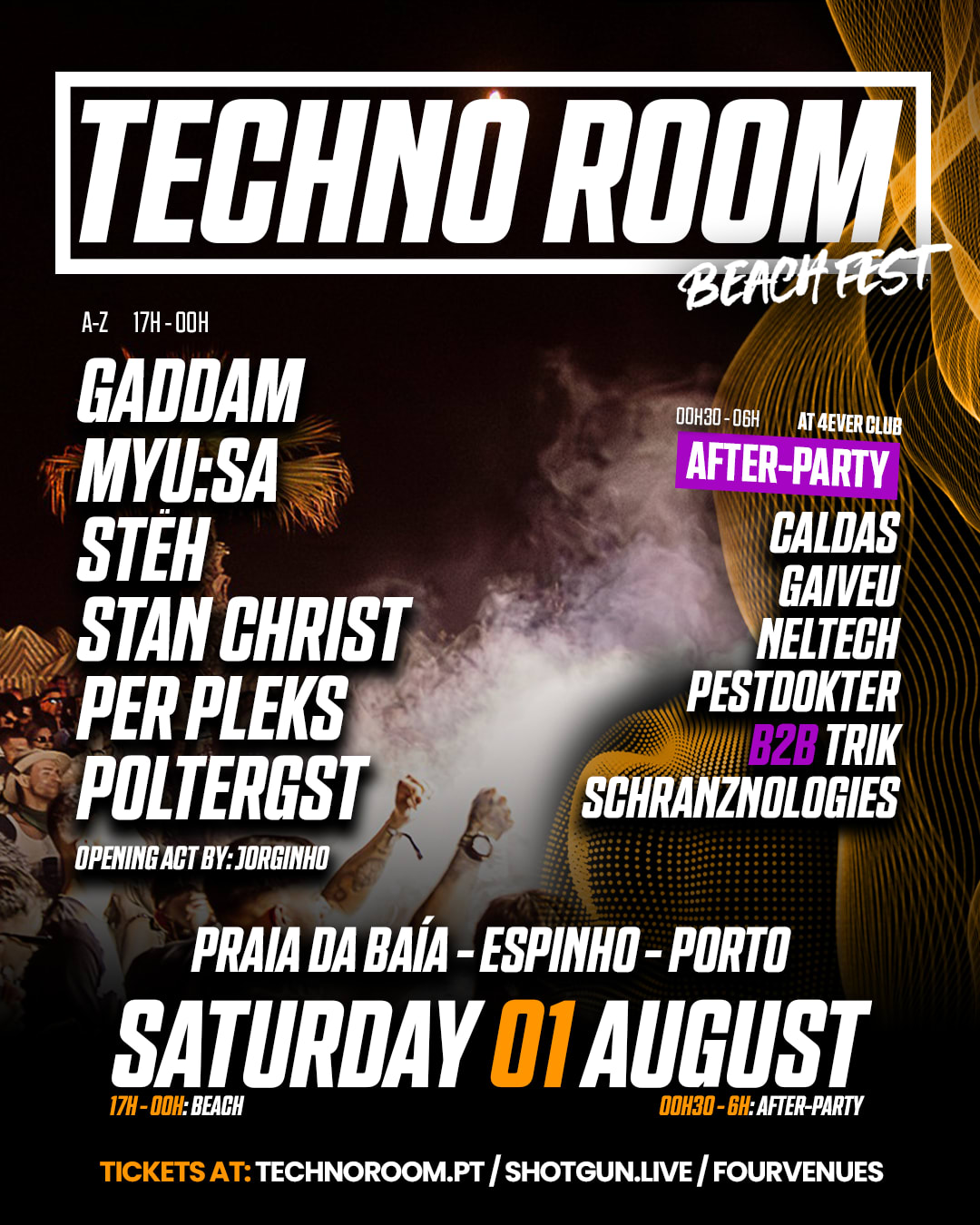 Porto - Techno Room Beach Fest 2026