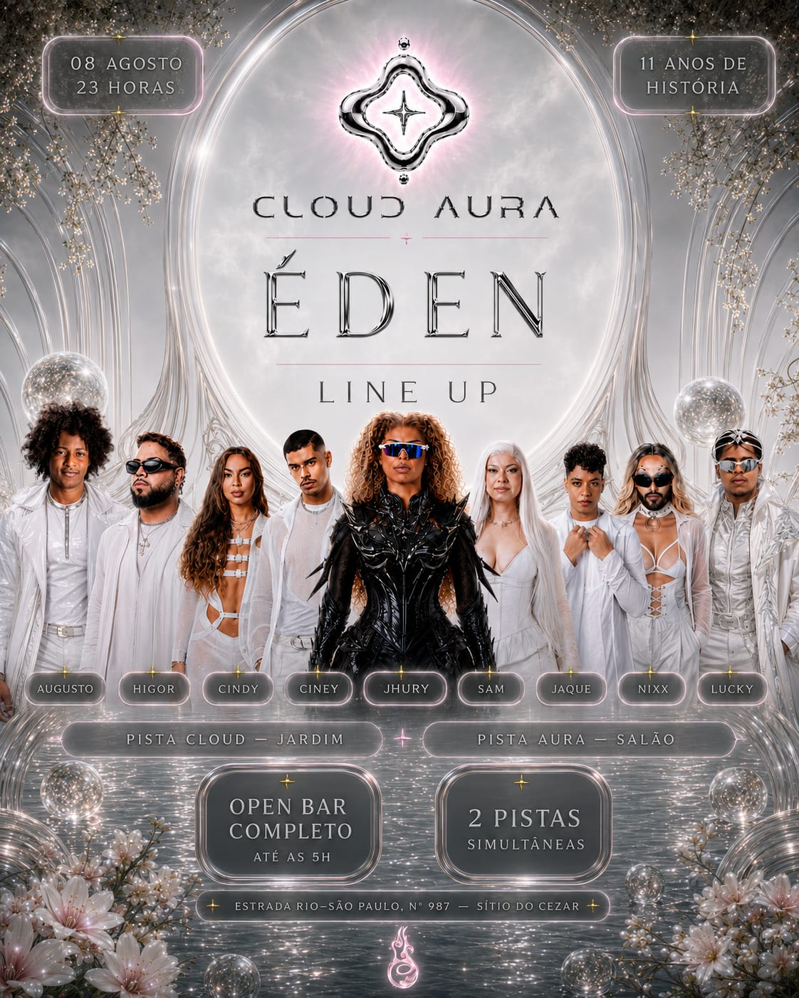 Cloud Aura - Éden [Volta Ao Sítio | Open Bar | 11 Anos]