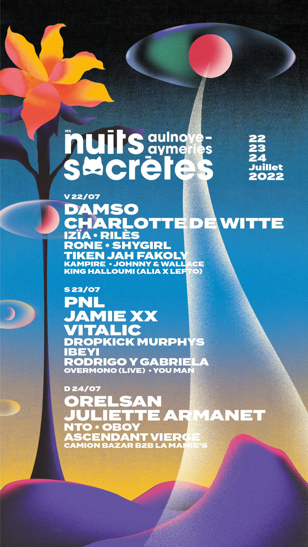 Festival Les Nuits Secrètes 2022