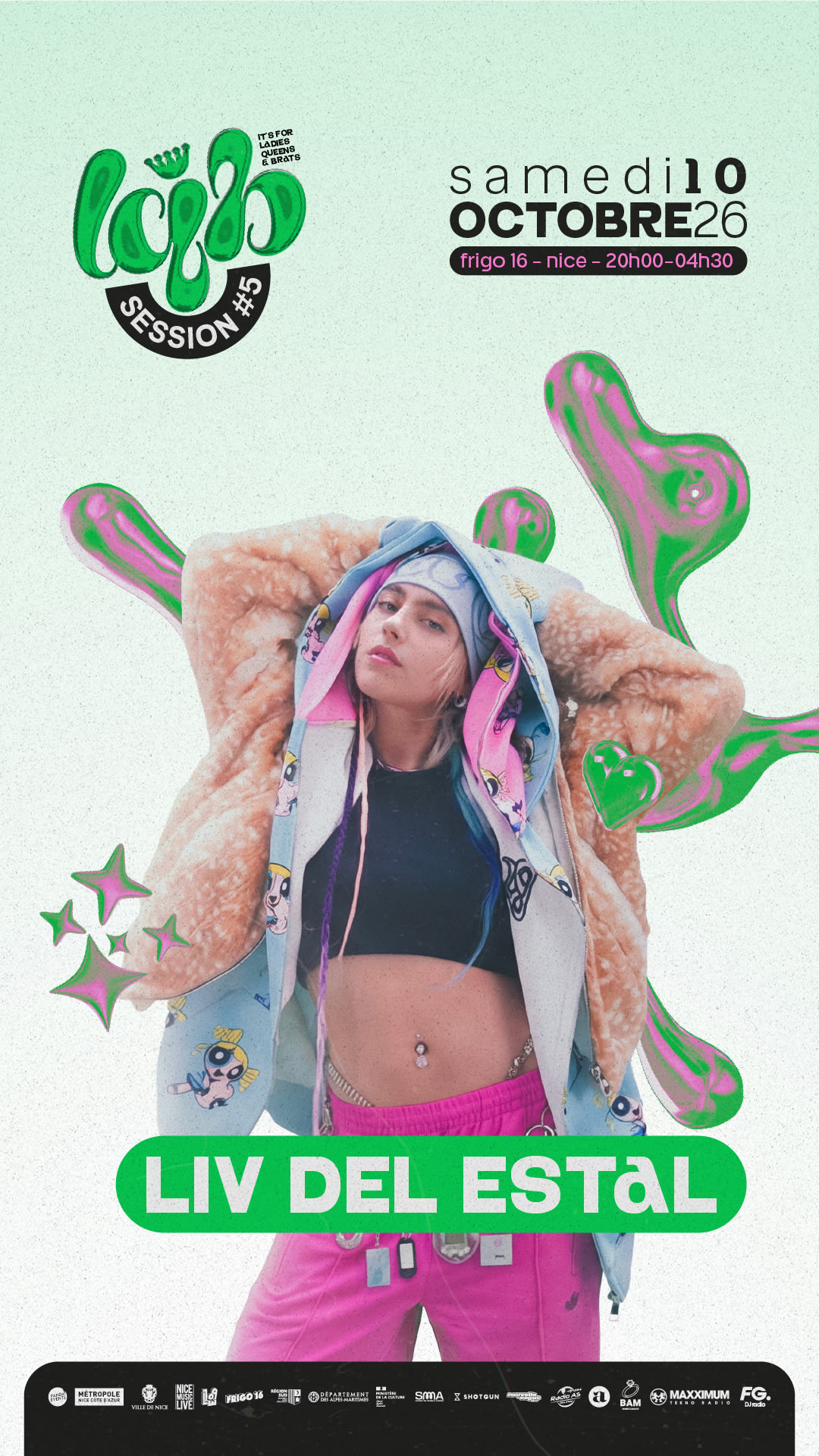 Lqb Session #5 : LIV Del Estal @ Frigo 16