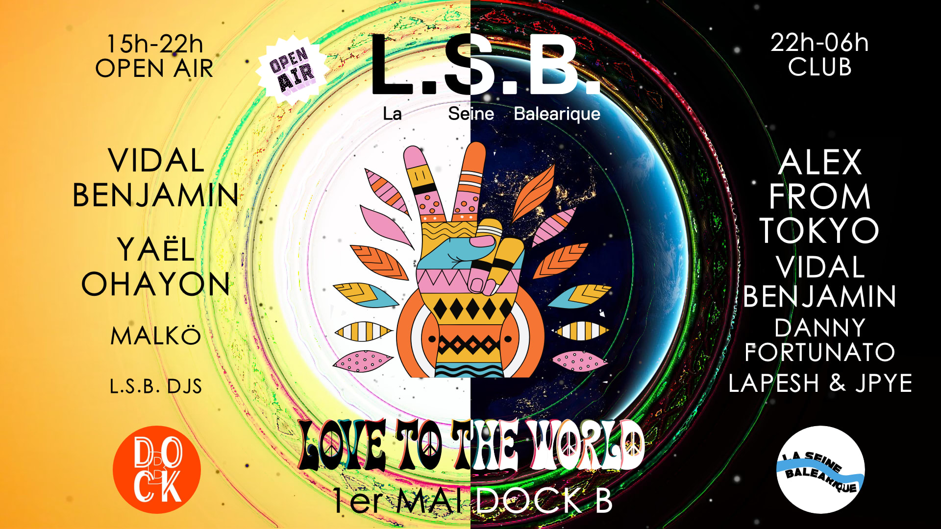 Love To The World Avec La Seine Baléarique