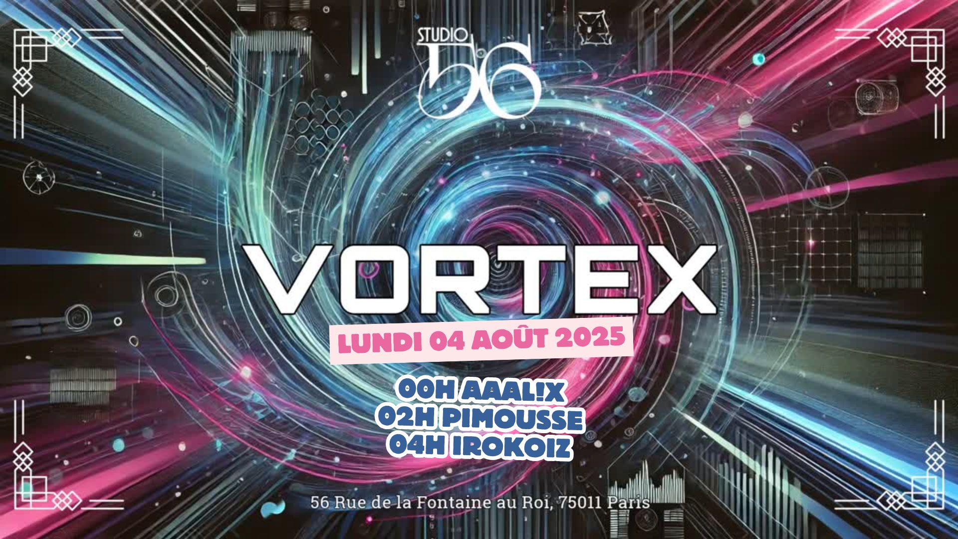 Vortex W/ Aaal!X, Pimousse & Irokoiz