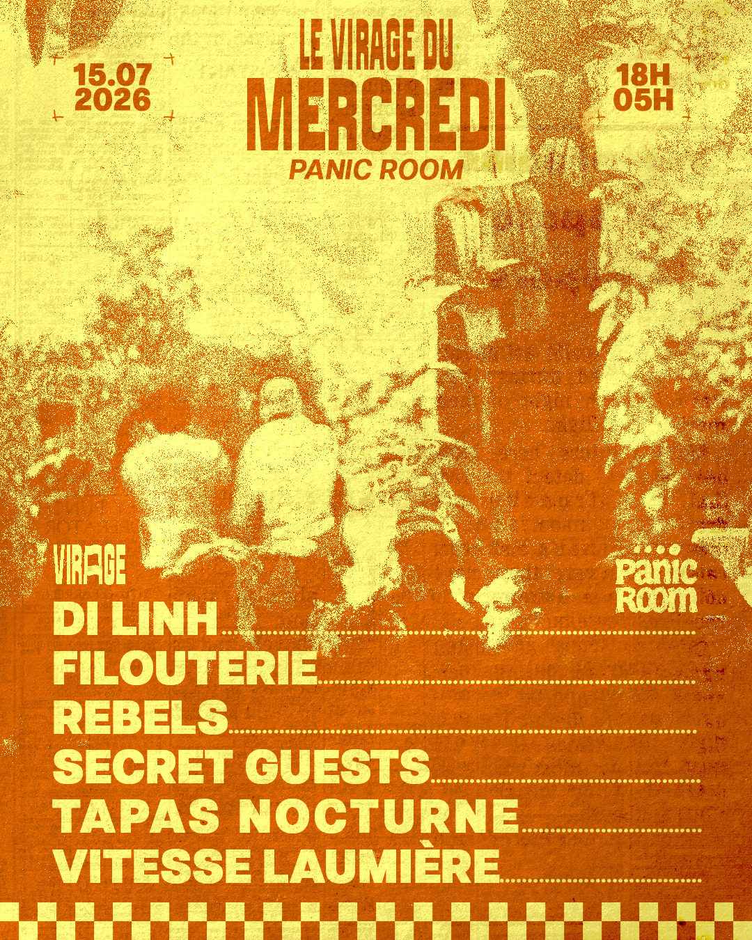 Le Virage Du Mercredi X Panic Room : DI Linh & More