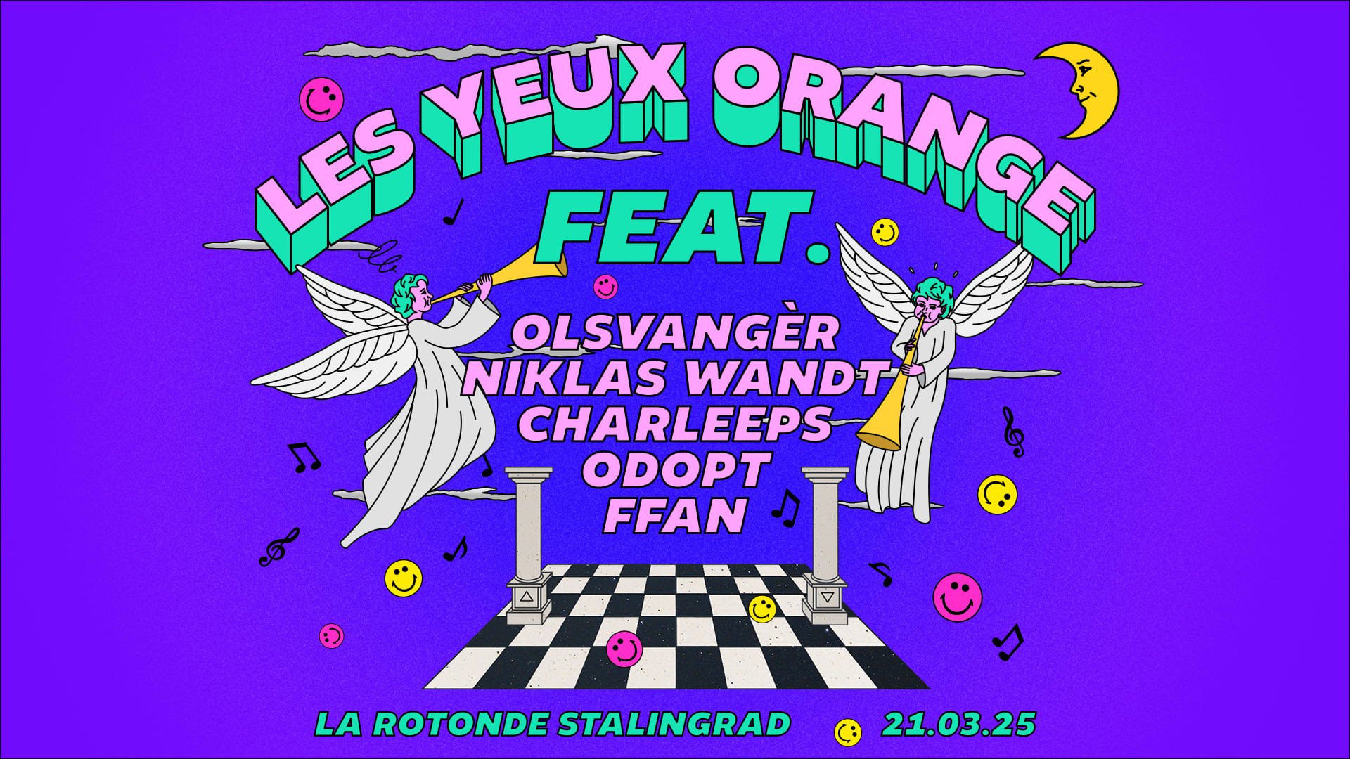 Les Yeux Orange - Feat. Olsvangèr & More | 3 Scènes