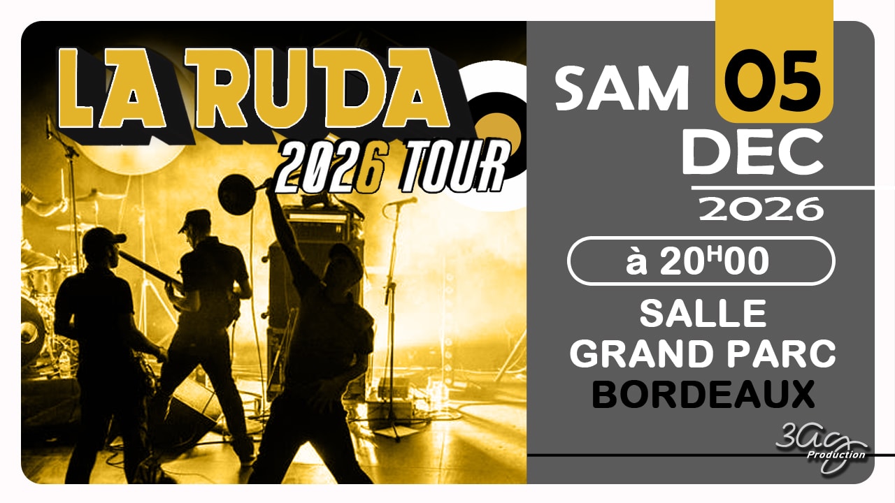 La Ruda + Resaka Sonora - Bordeaux