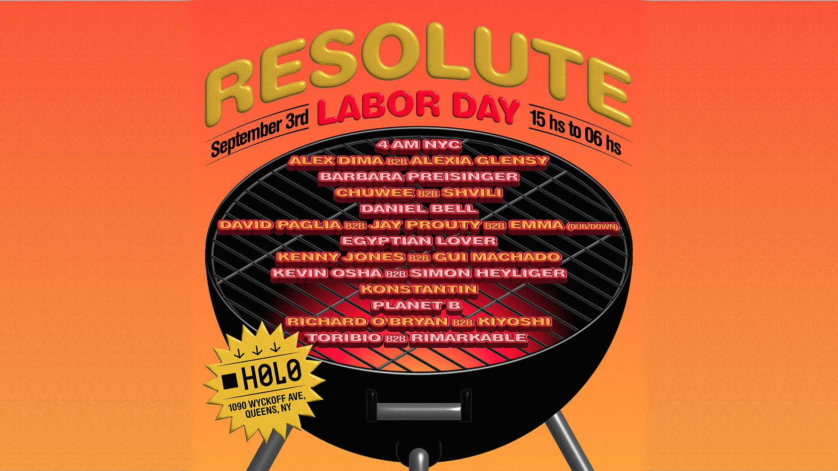 Resolute Labor Day Weekend