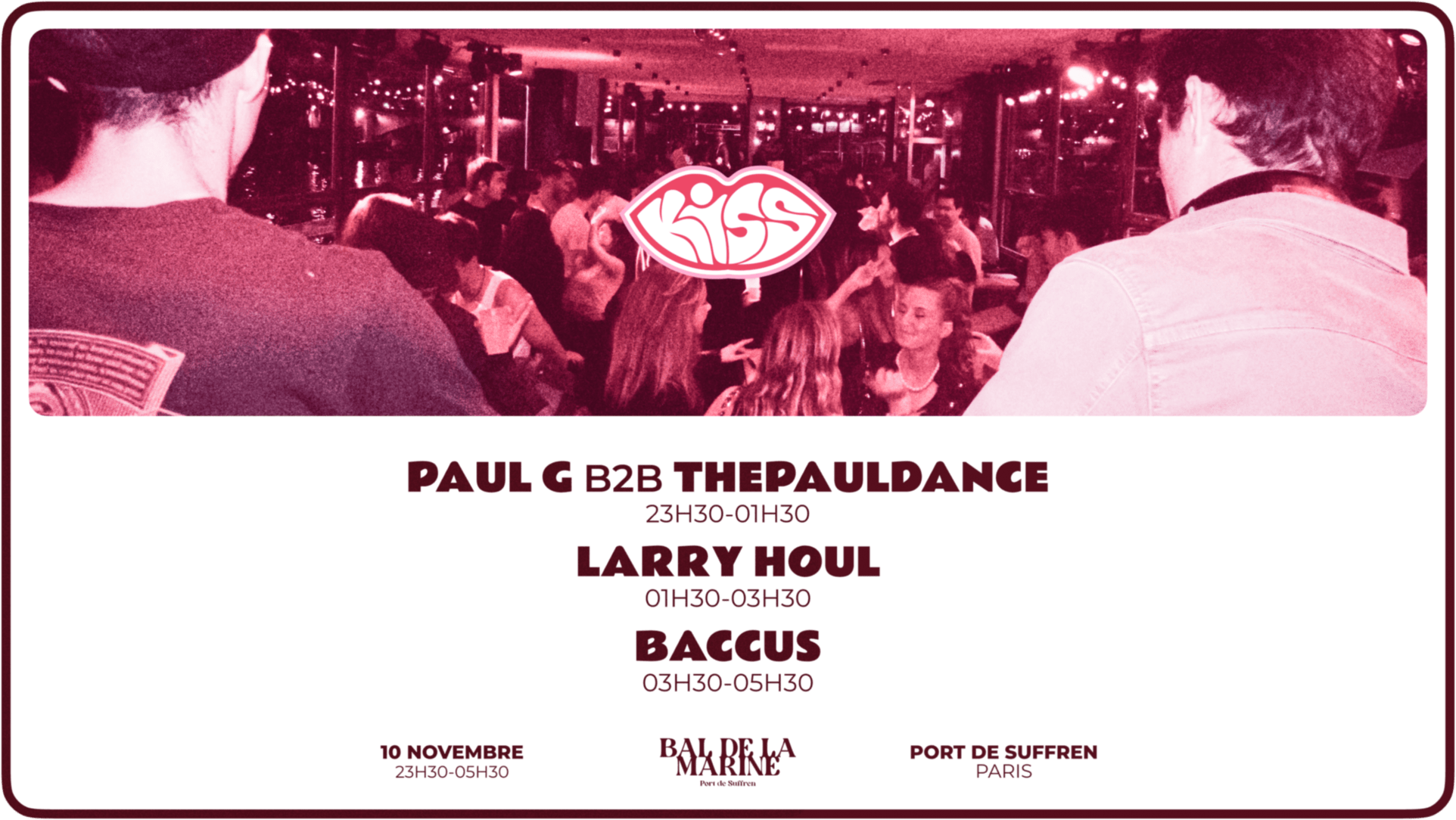 Kiss : Baccus, Larry Houl, Paul G, Thepauldance