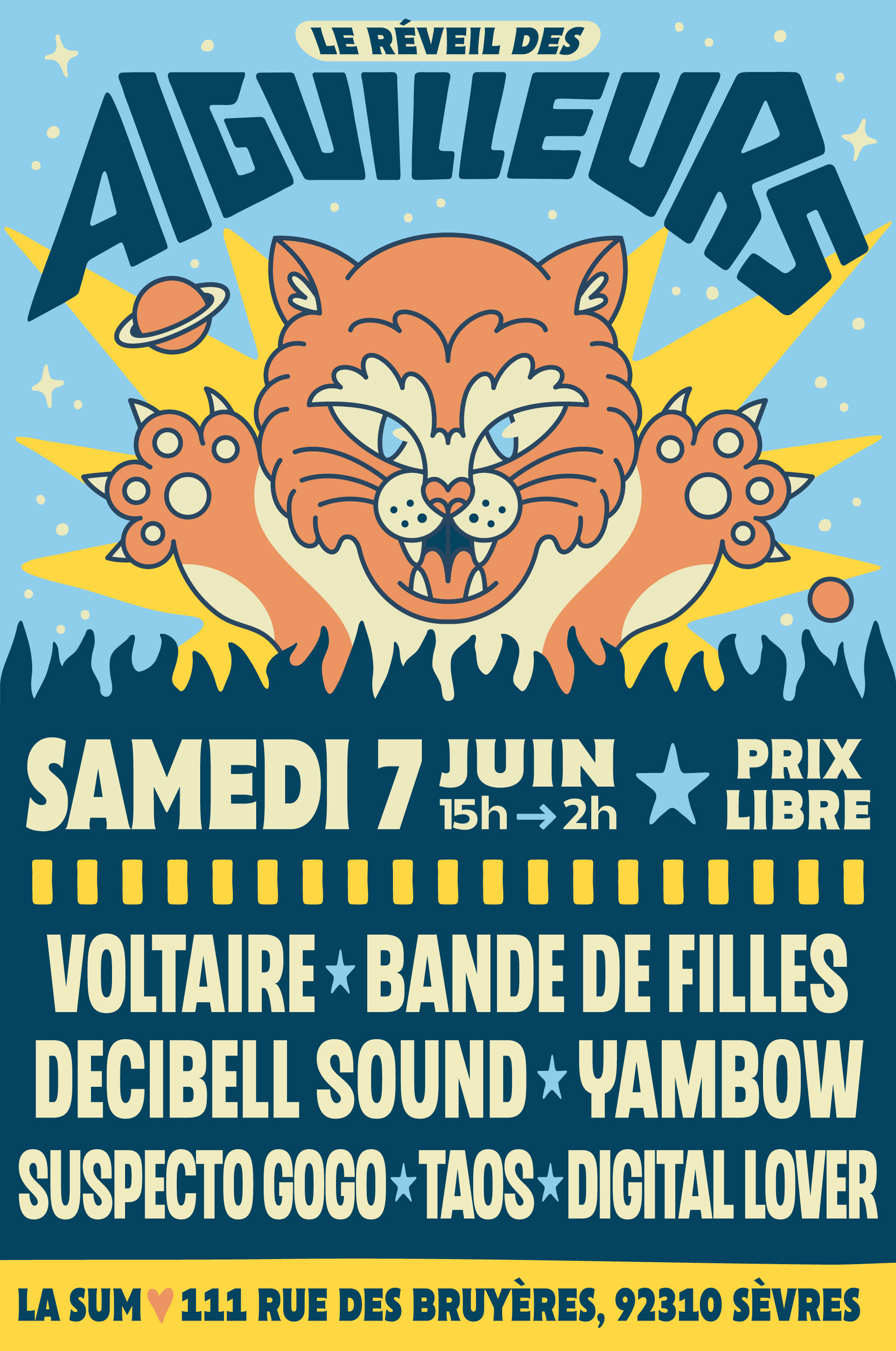 Le Réveil Des Aiguilleurs - Open Air Électro / Launch Party