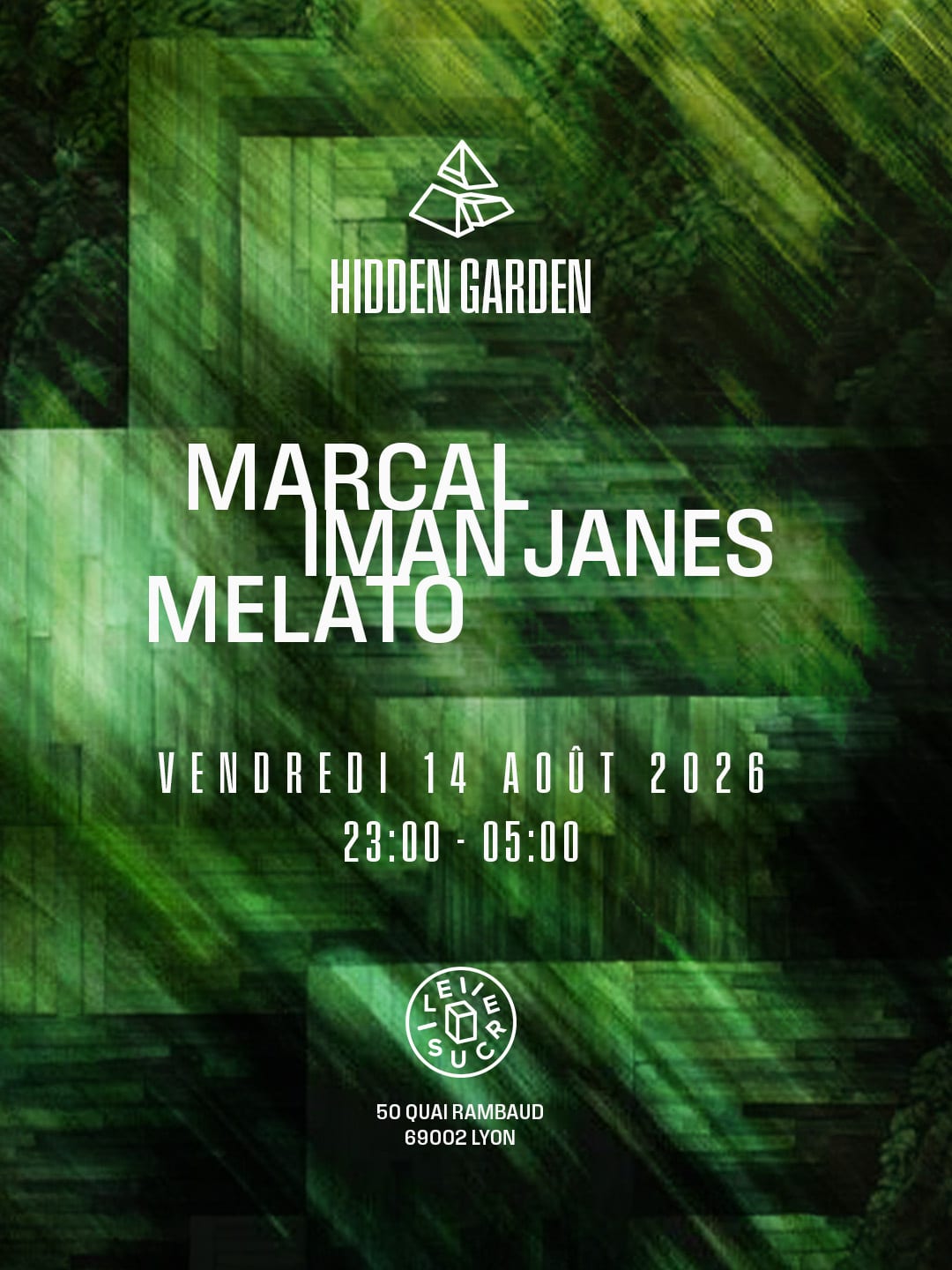 Club X Hidden Garden W/ Marcal, Iman Janes, Melato