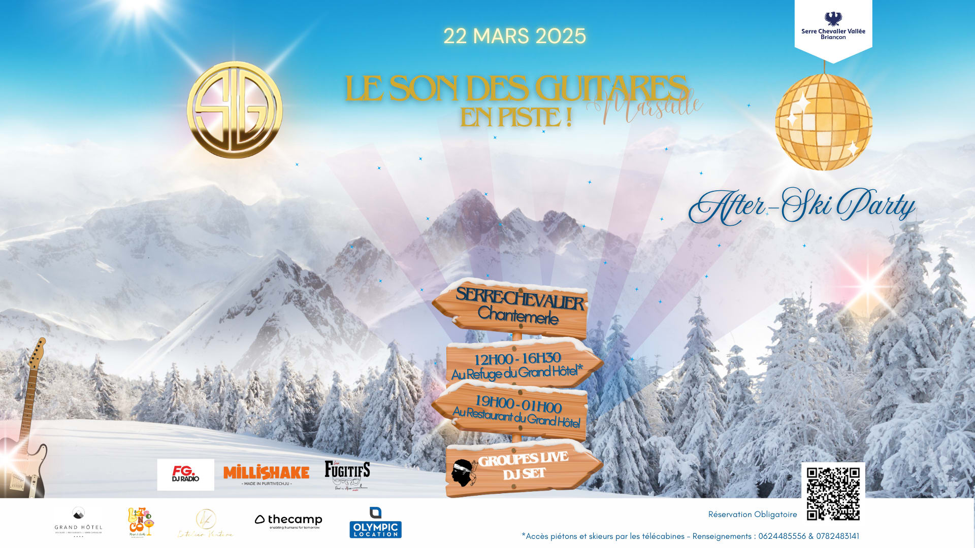 Le Son Des Guitares En Piste ! After-Ski Party