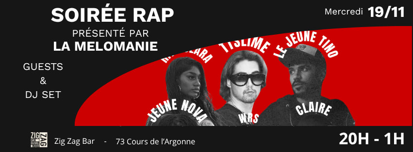 Soirée Rap Au Zig Zag