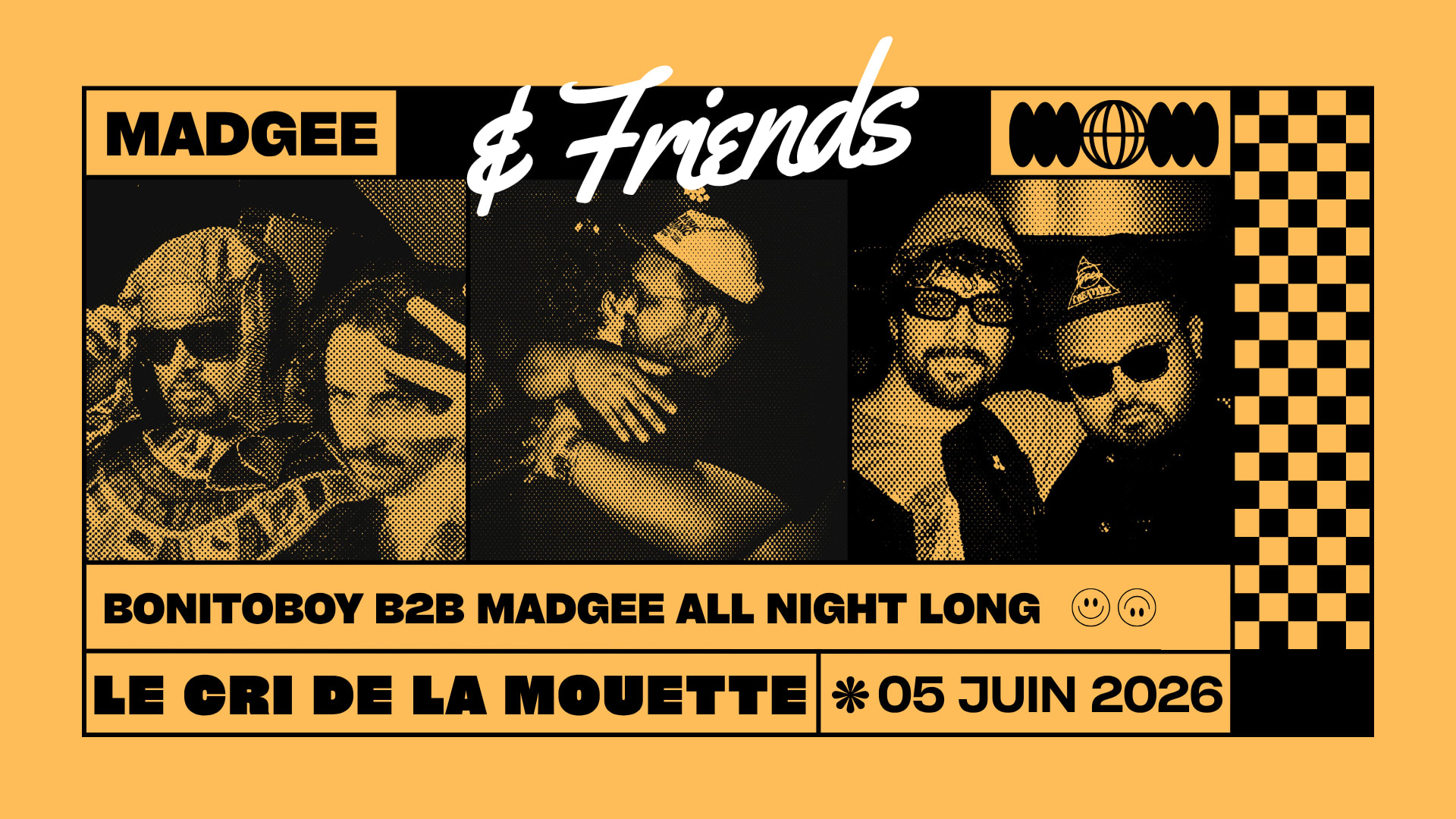 Madgee & Friends : Bonitoboy B2b Madgee - All Night Long