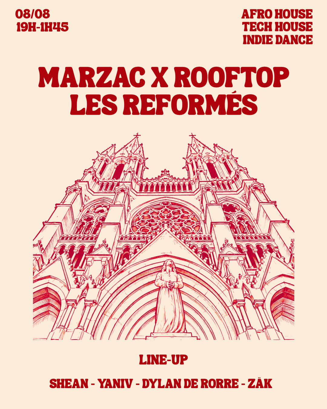 Marzac X Rooftop Les Reformes