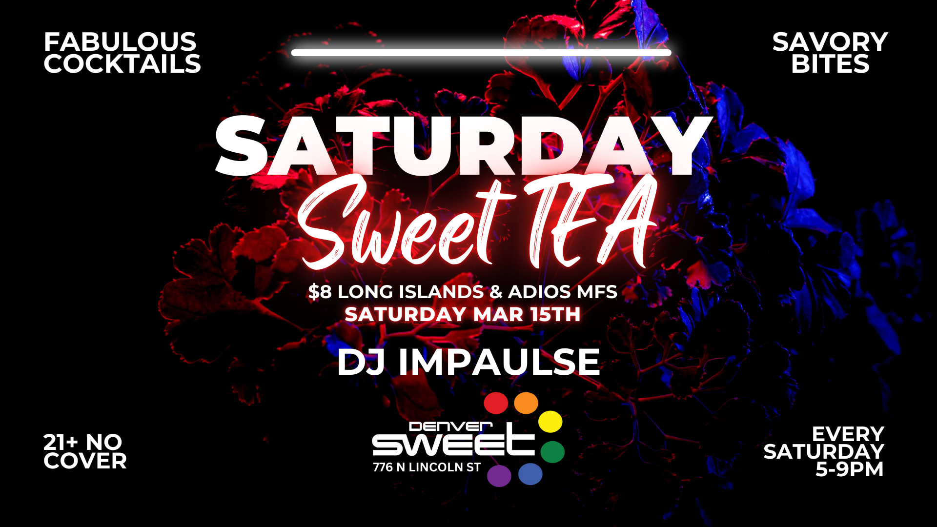 Sweet Tea W/ Dj Impaulse (No Cover) 3/15