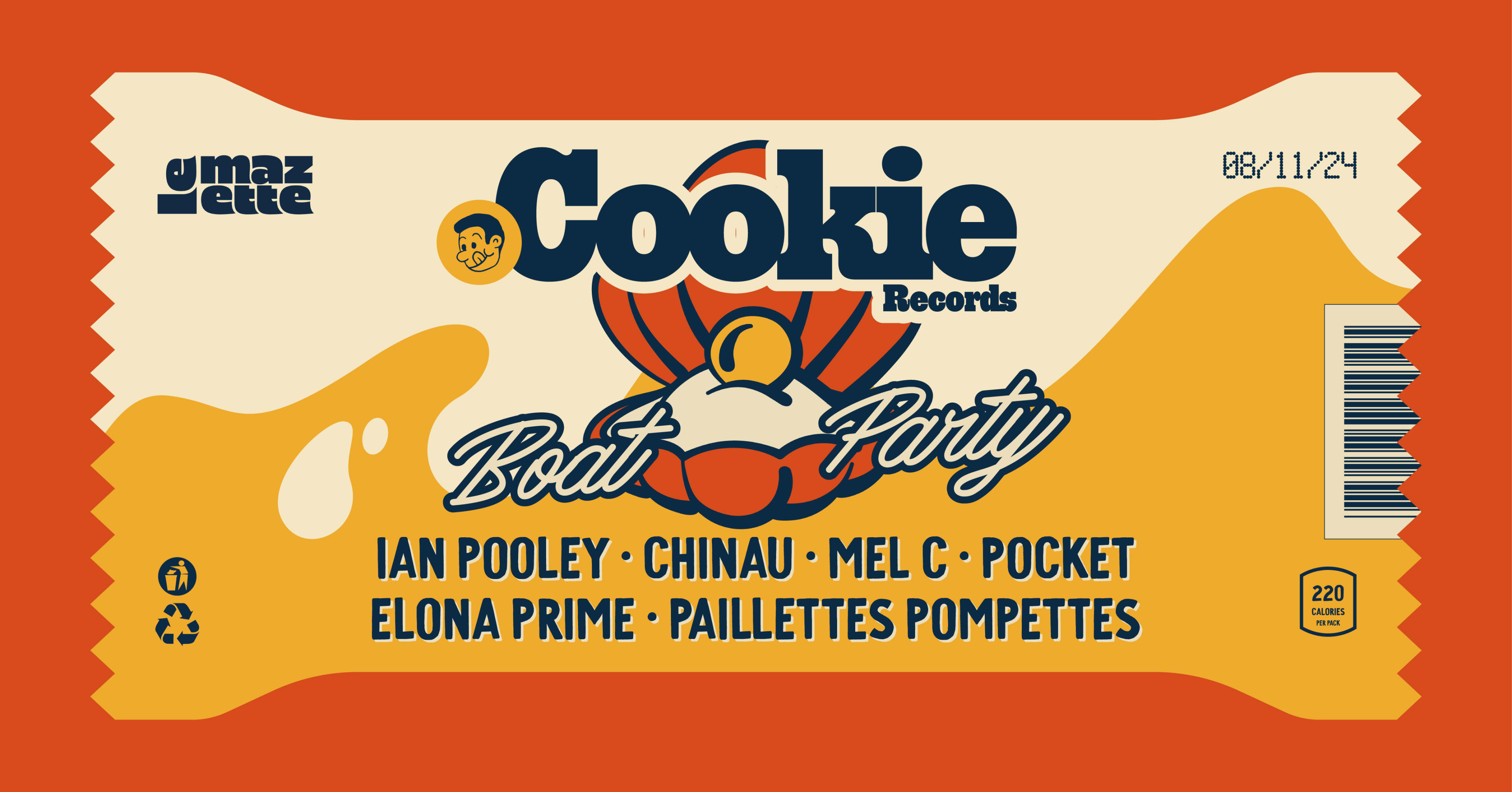 Cookie Records : Boat Party W/ Ian Pooley & More