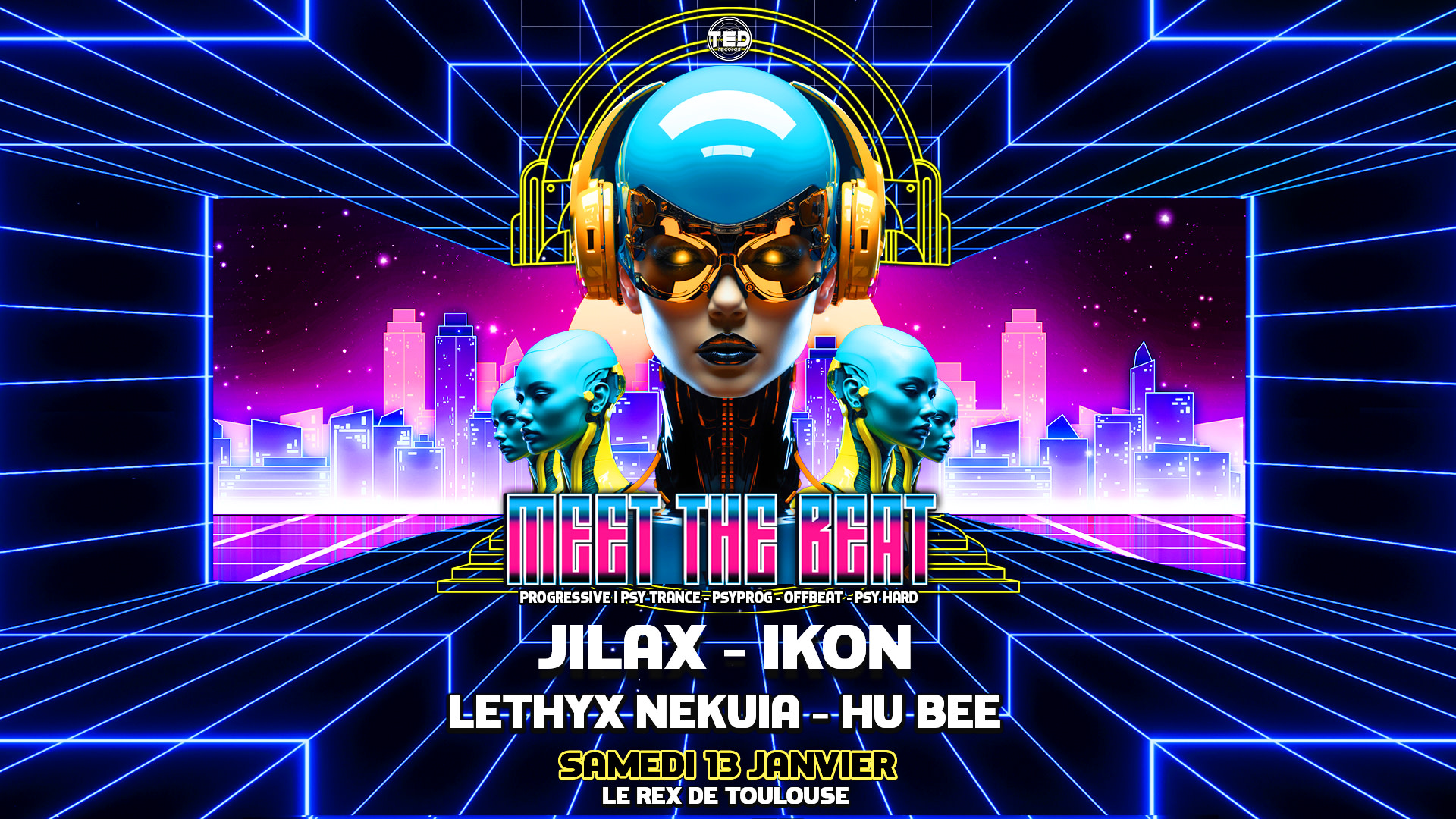 Meet The Beat #13 W. Jilax - Ikon - Lethyx Nekuia - Hu Bee