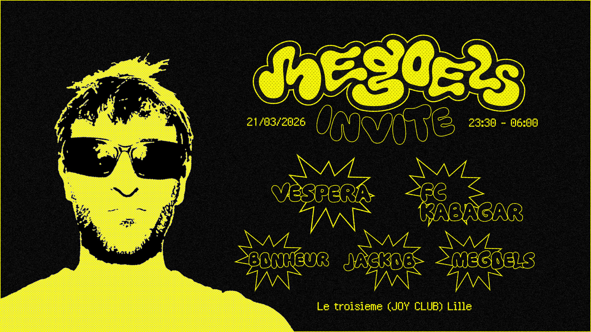 Le Troisième: Megoels Invite: Fc Kabagar - Vespera & More...