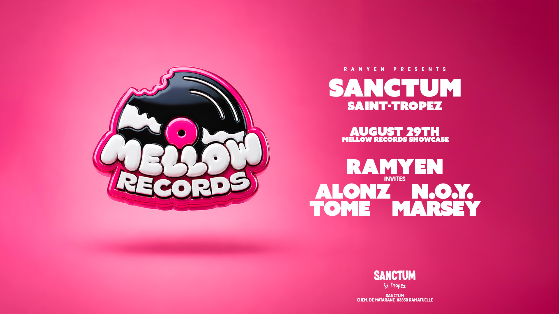 Mellow Records: Ramyen - Sanctum Closing Party