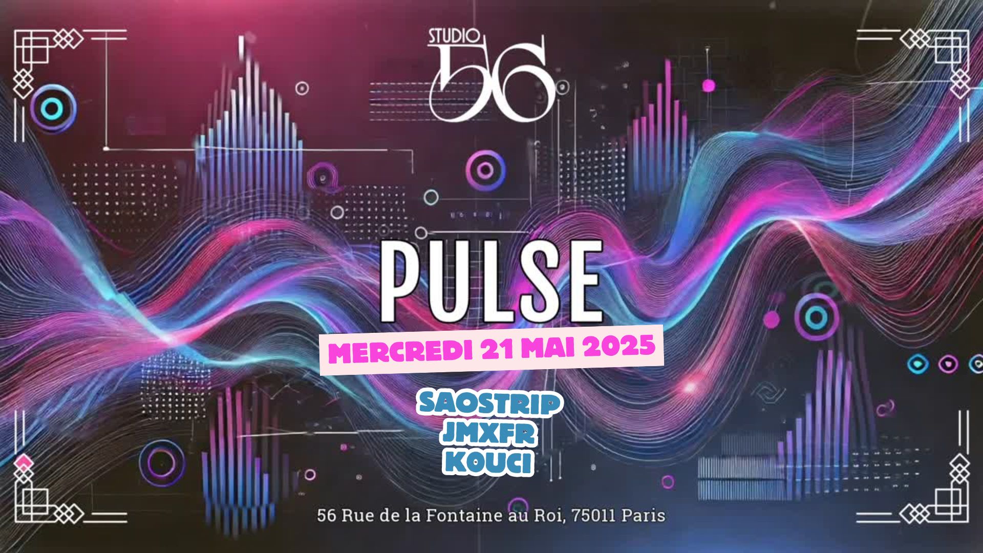 Pulse Invite Saostrip, Jmxfr & K0uci
