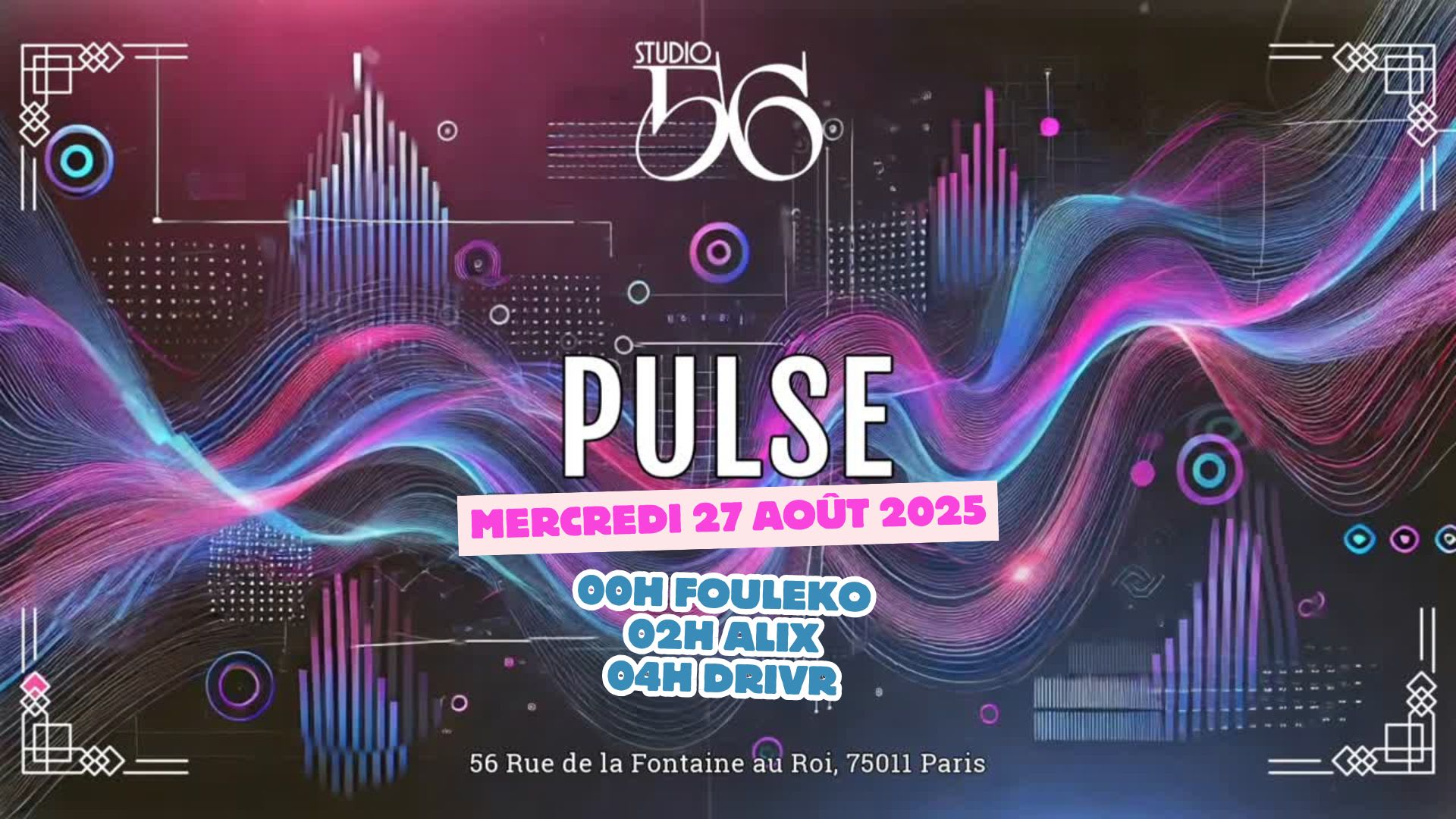 Pulse W/ Fouleko, Alix & Drivr
