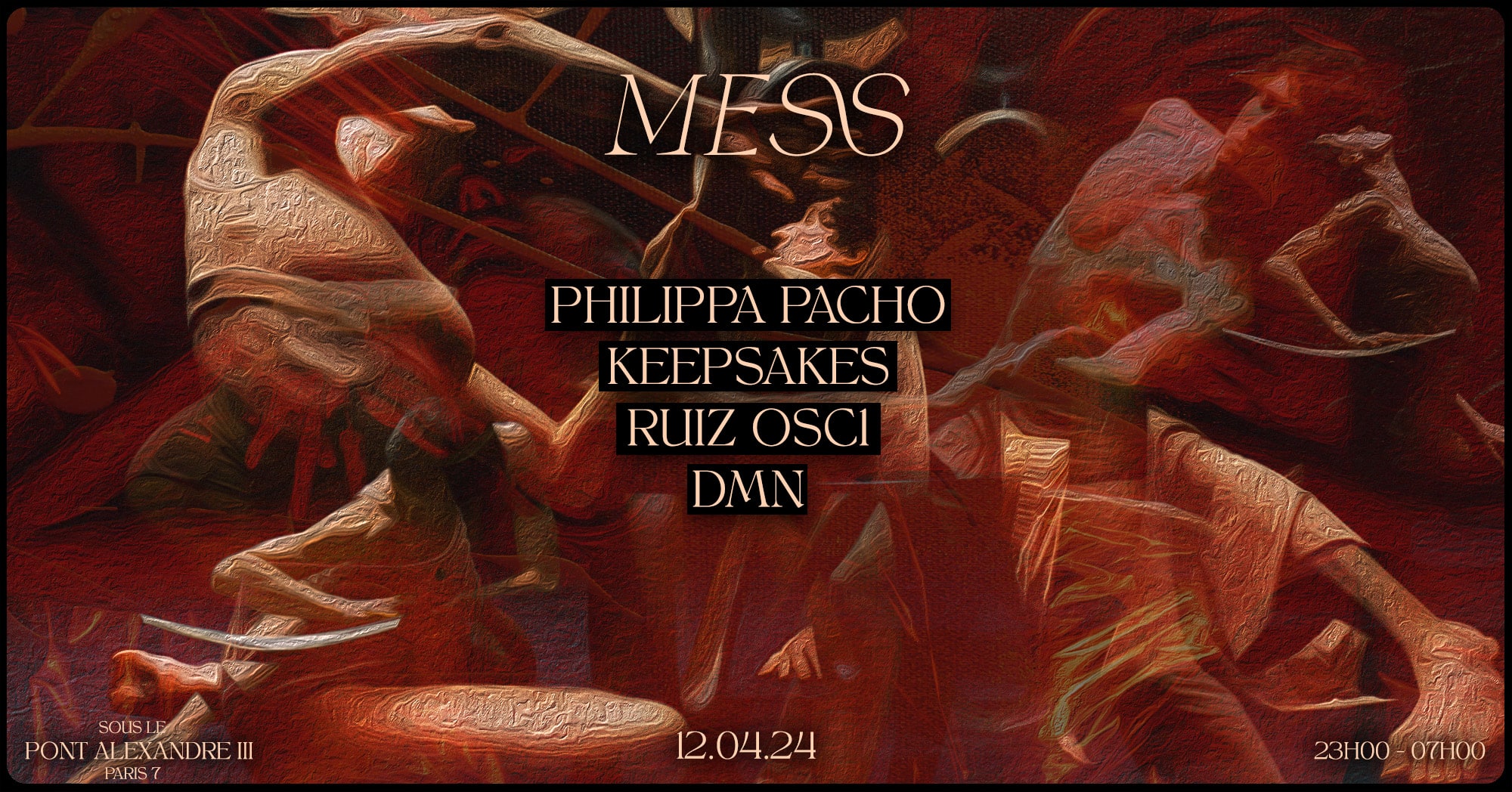 Mess | Phillipa Pacho, Keepsakes, Ruiz Osc1, Dmn
