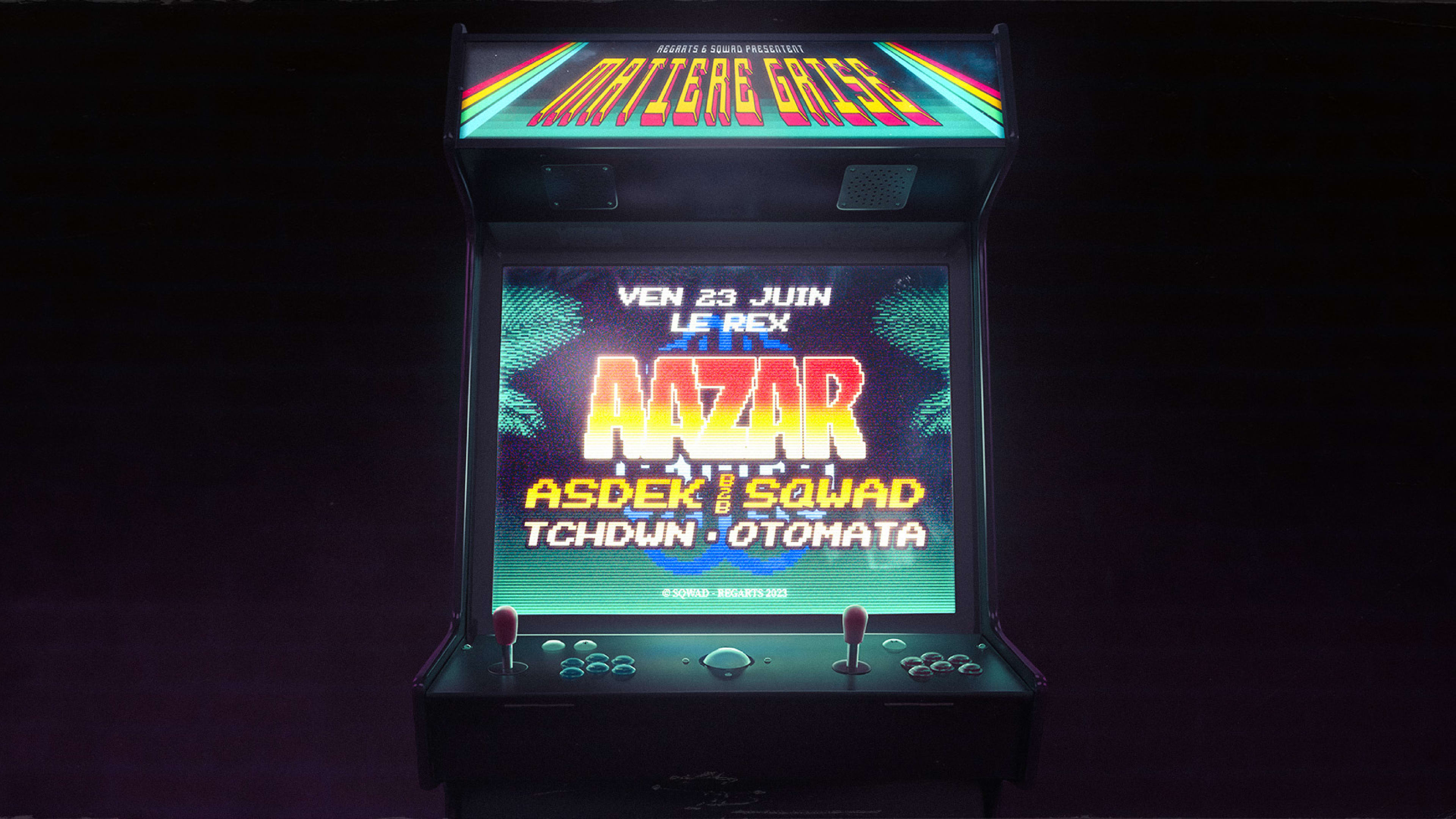 Matière Grise W/Aazar, Asdek B2b Sqwad, Tchdwn, Otomata