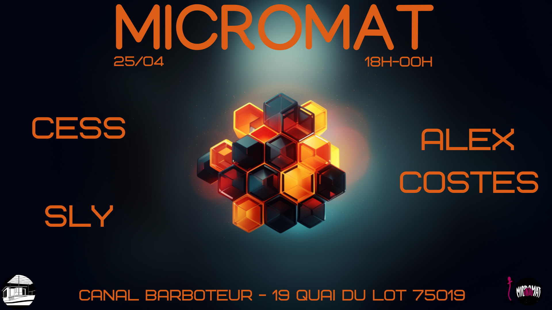 Micromat Open Air Au Barboteur : Cess / Alex Costes / Sly