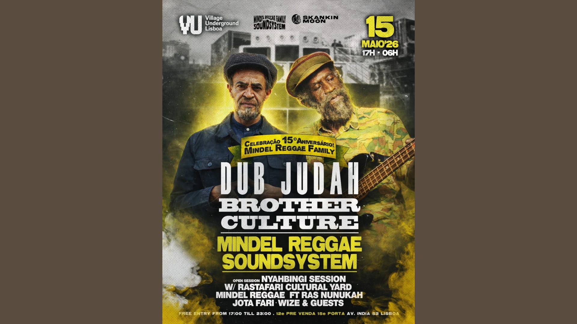 15 Anos Mindel Reggae Family Ft. Dub Judah & Brother Culture