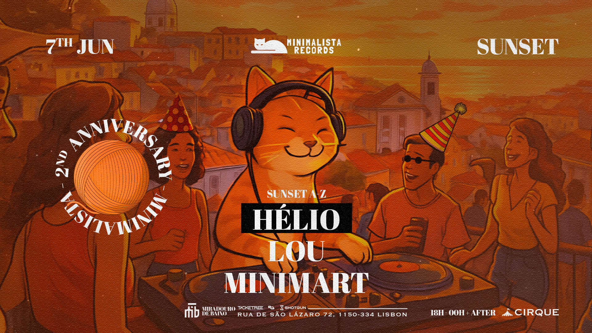 Minimalista Records 2nd Anniversary // Double Celebration