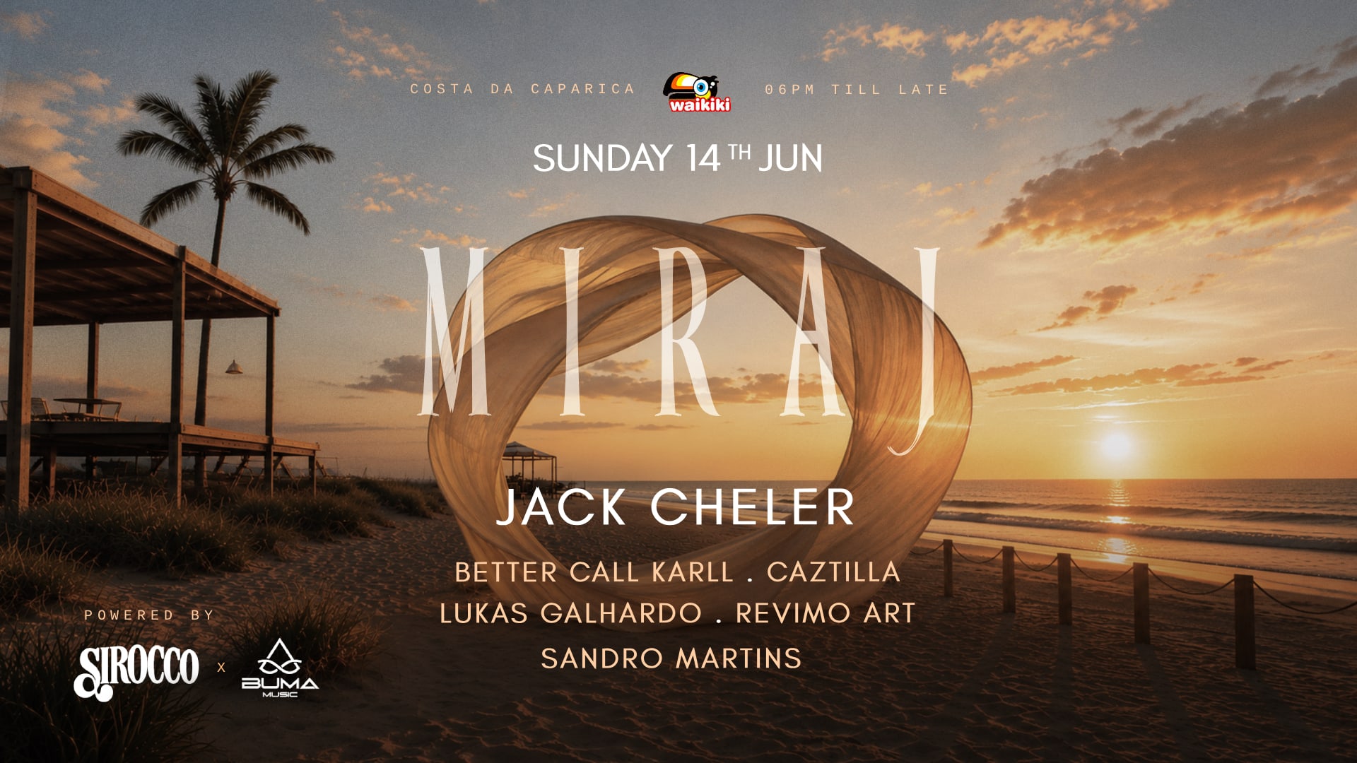 Miraj W/ Jack Cheler (1st Time In Portugal)