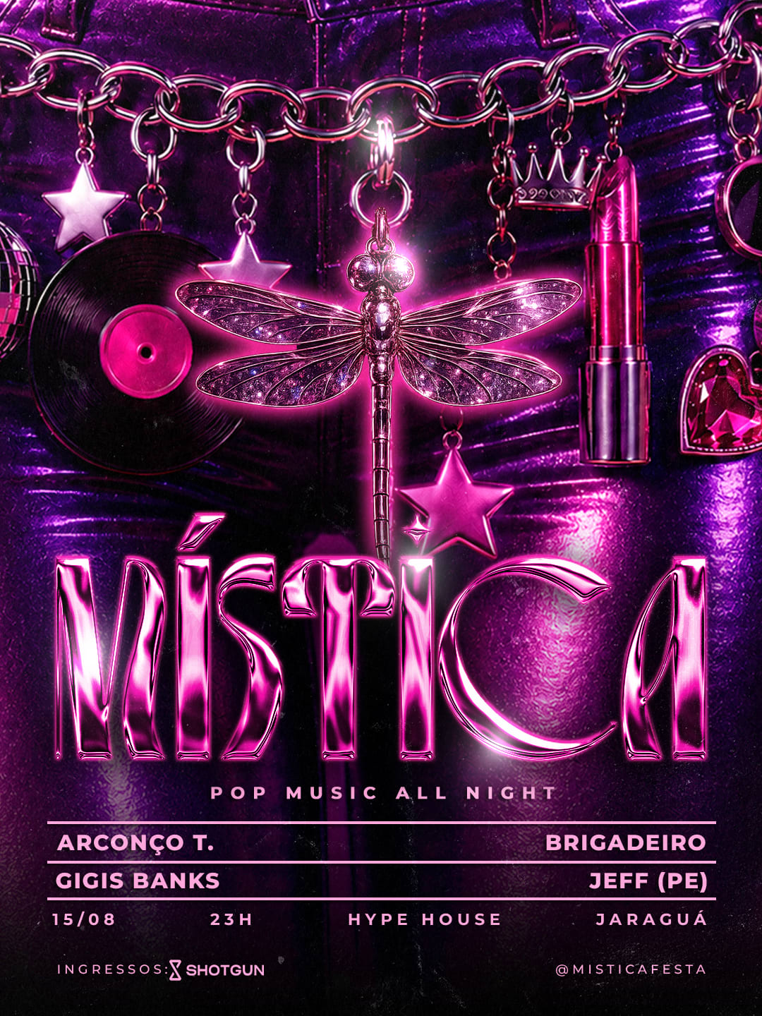 Mística Pop Music All Night