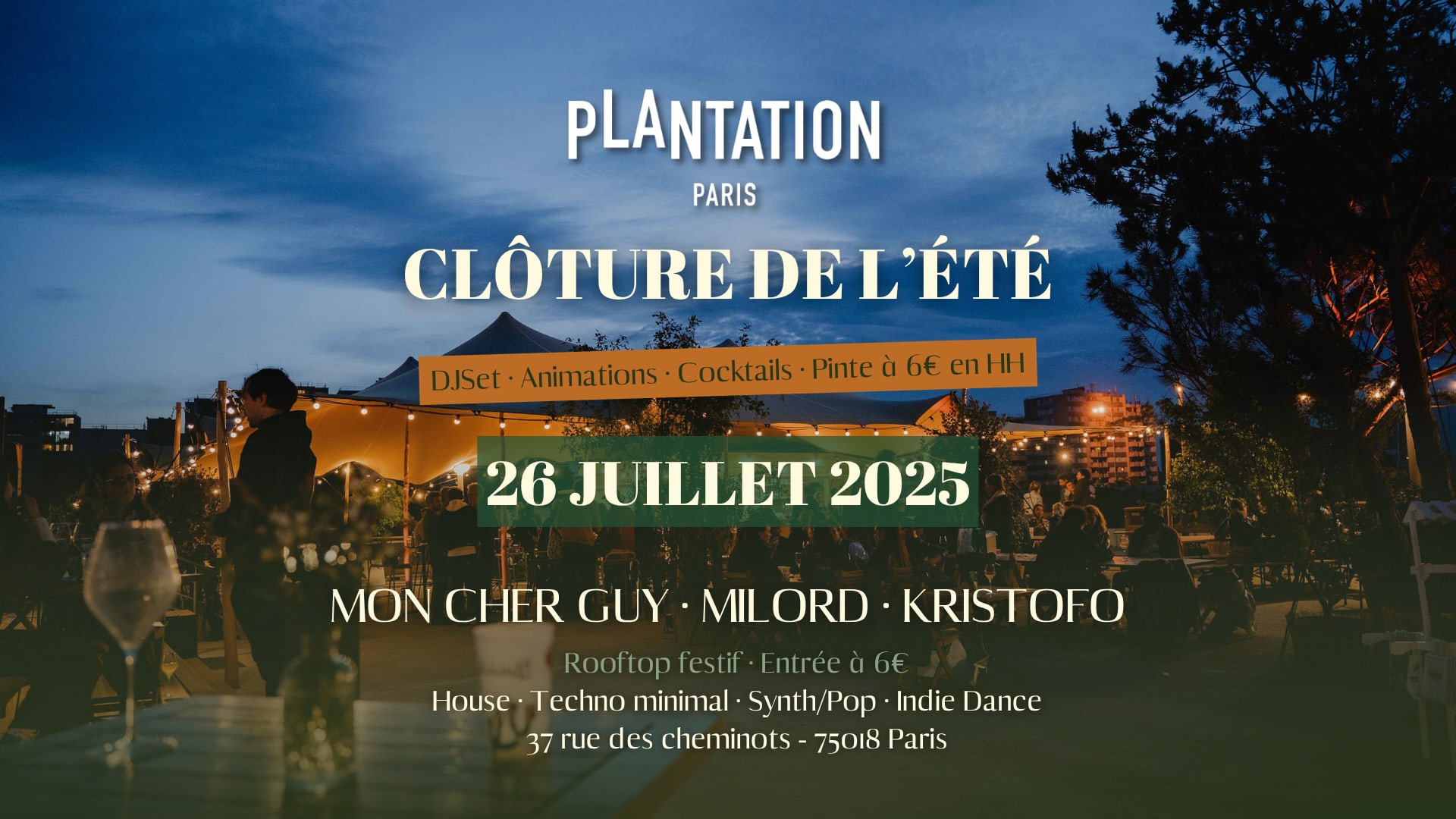 Soirée De Clôture De L'été
