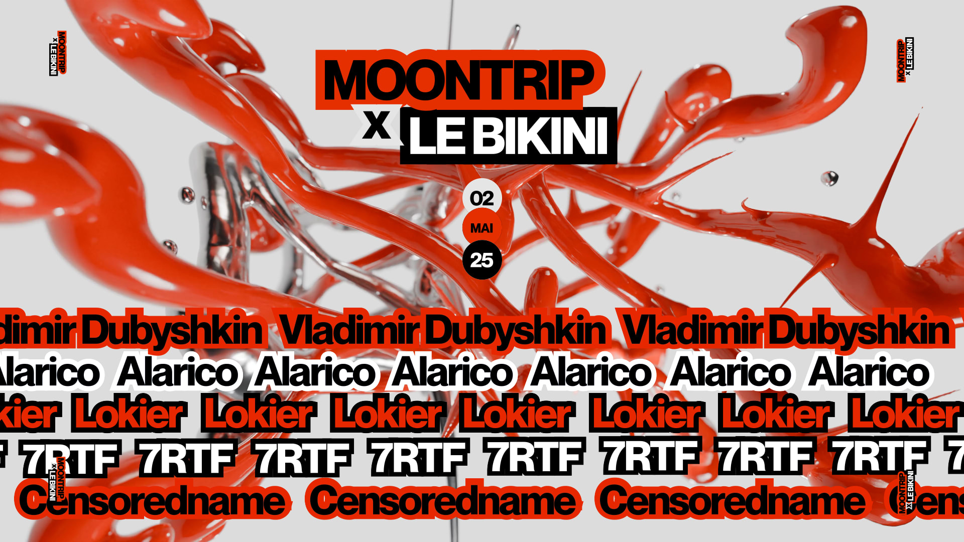 Moontrip X Bikini : Vladimir Dubyshkin, Alarico & Lokier