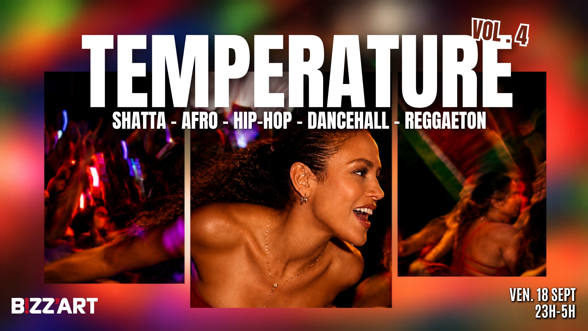 Temperature #4 – Soirée Afro & Shatta À Paris | 18.09.26
