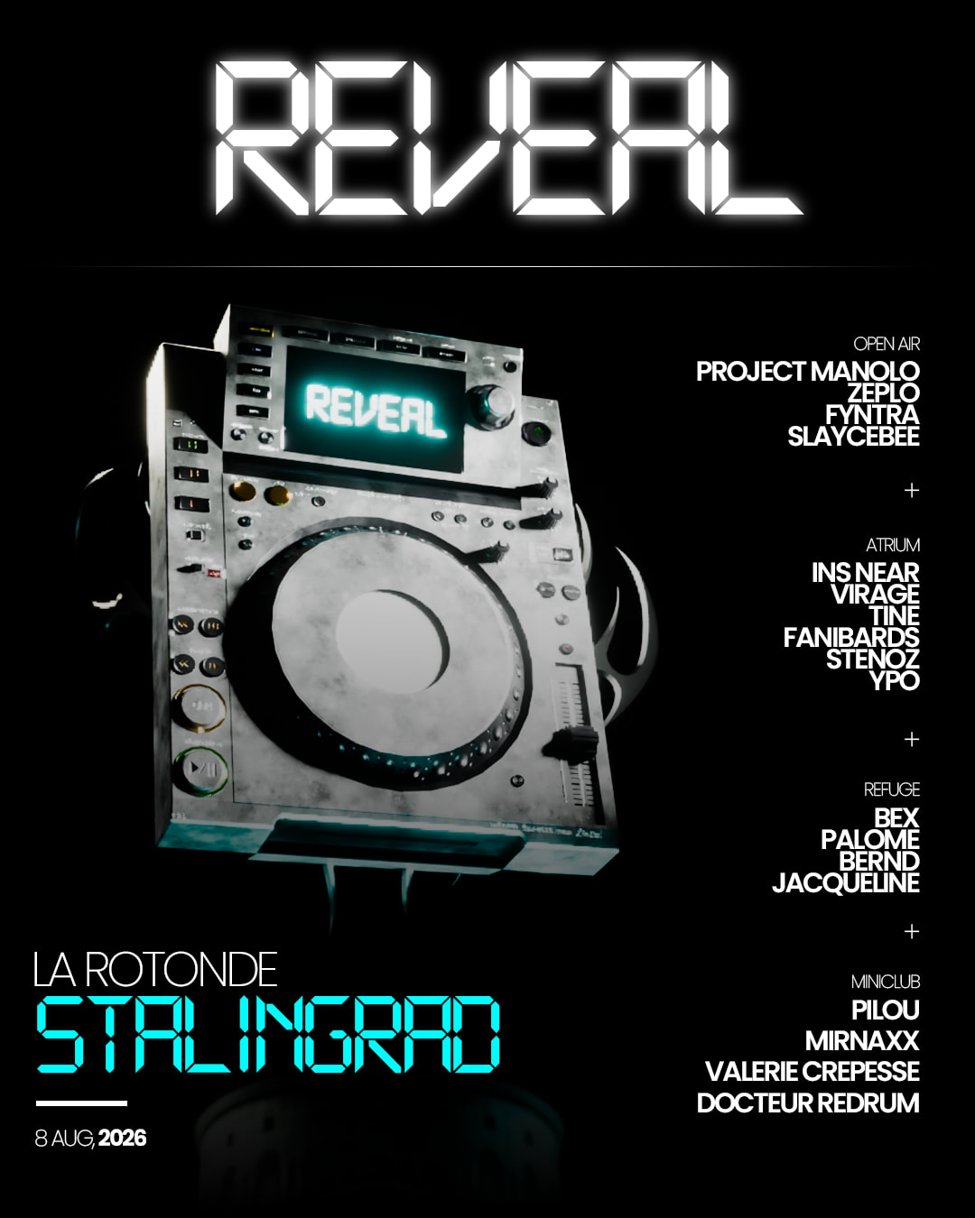 Reveal : Club Xxl - Trance, House, Techno