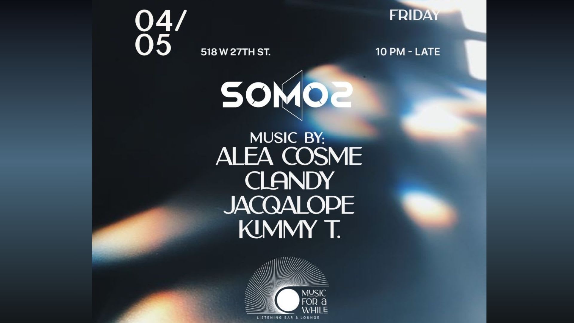 Music For A While: Somos | Fri Apr 5, 2024
