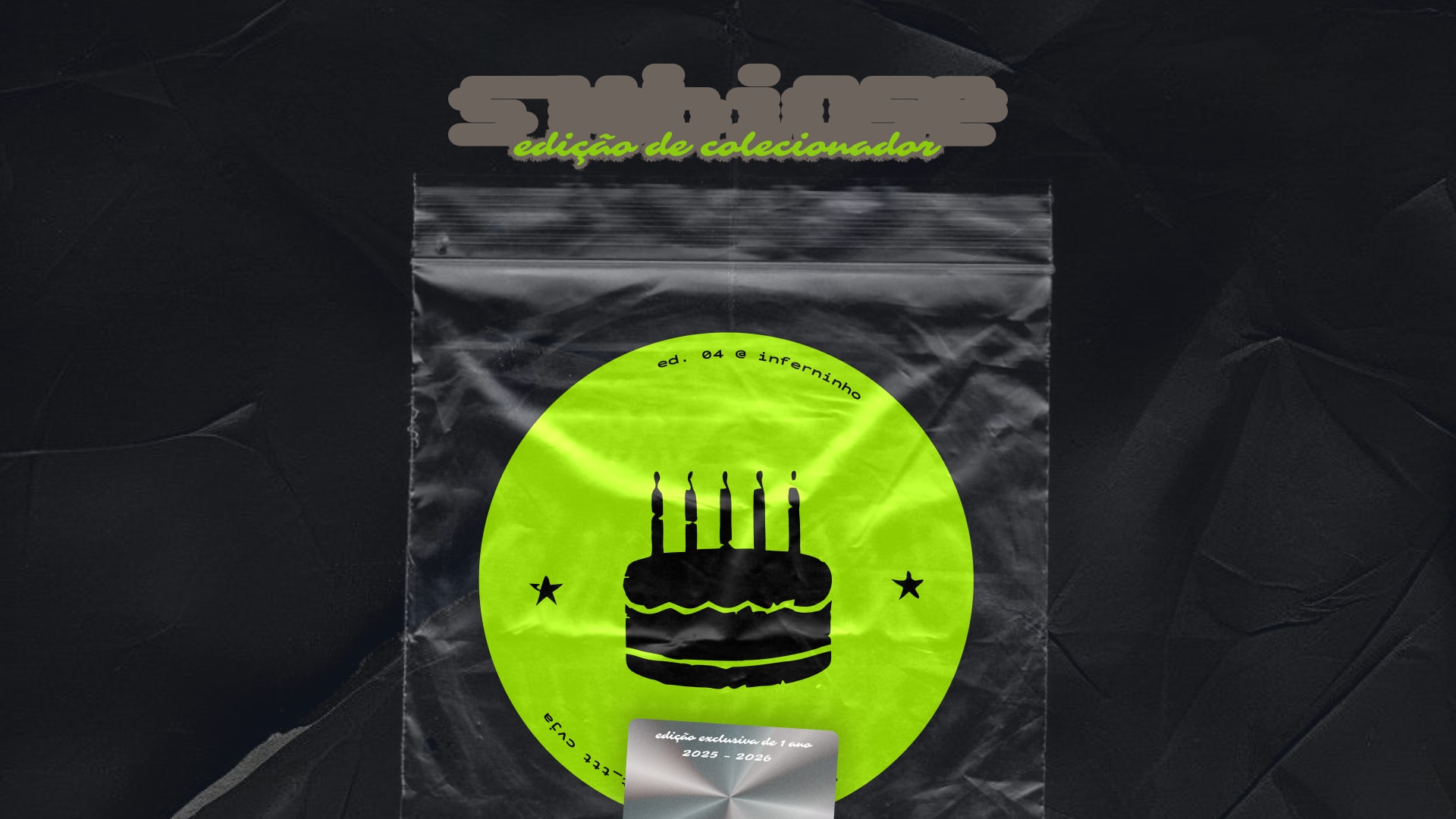 Smbiose | Ed. De Colecionador | 1 Ano
