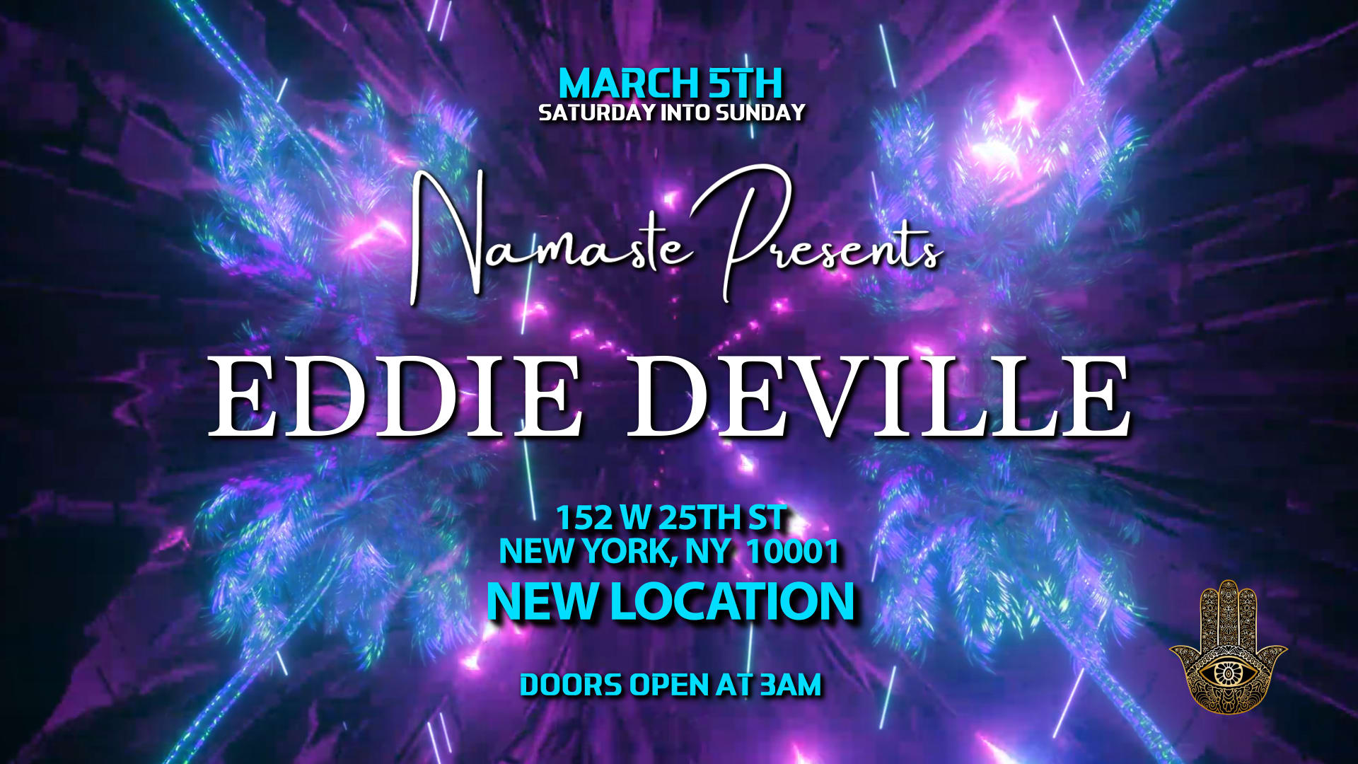 Namaste Presents Eddie Deville Sun 3.5.23