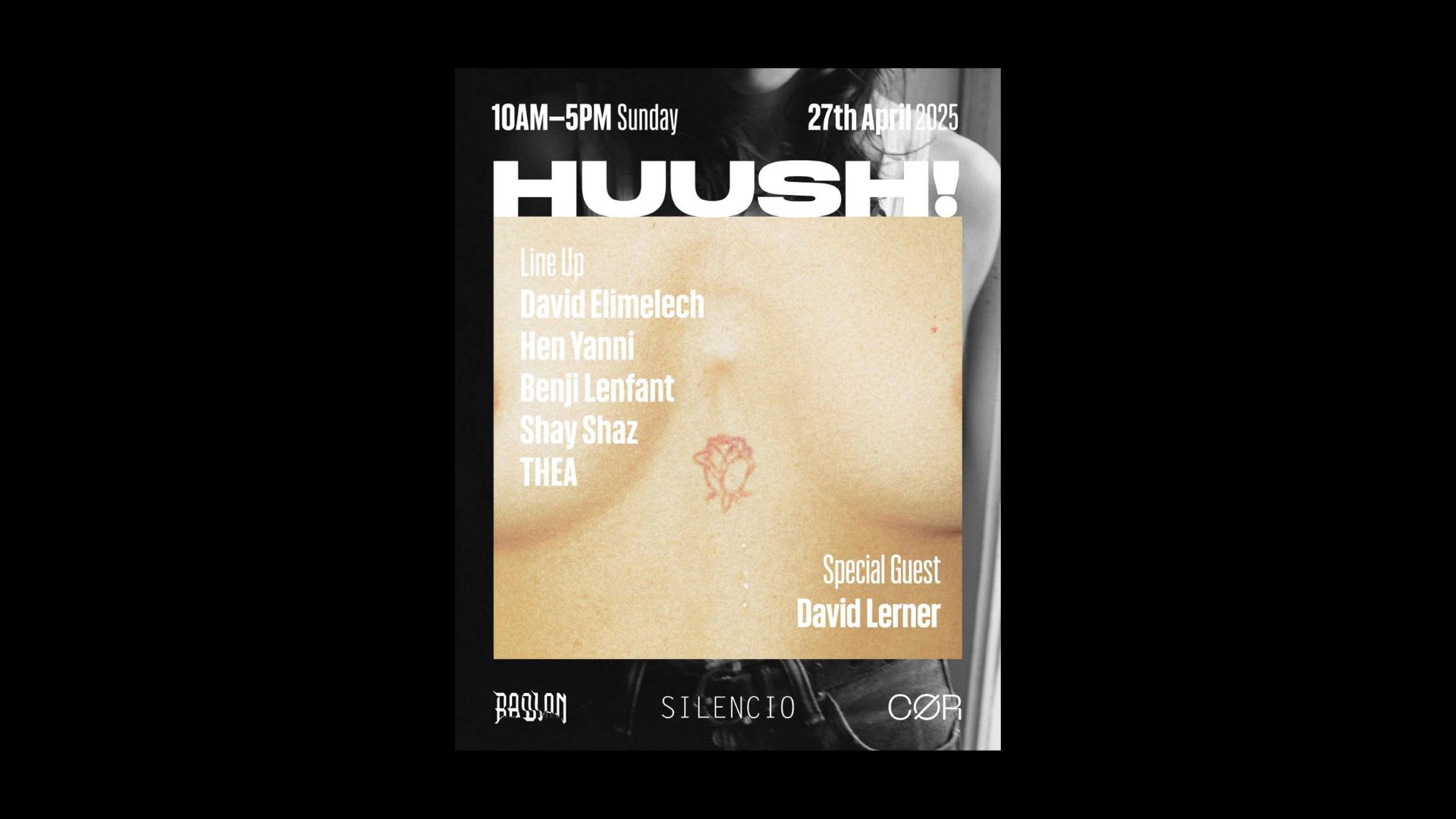 Huush W/ David Elimelech, Hen Yanni, Benji Lenfant & Friends