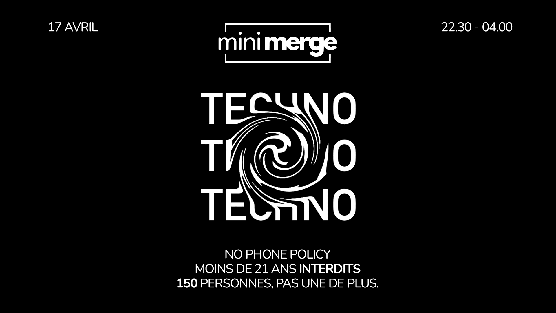 Mini Merge — Chapitre 01 - Techno