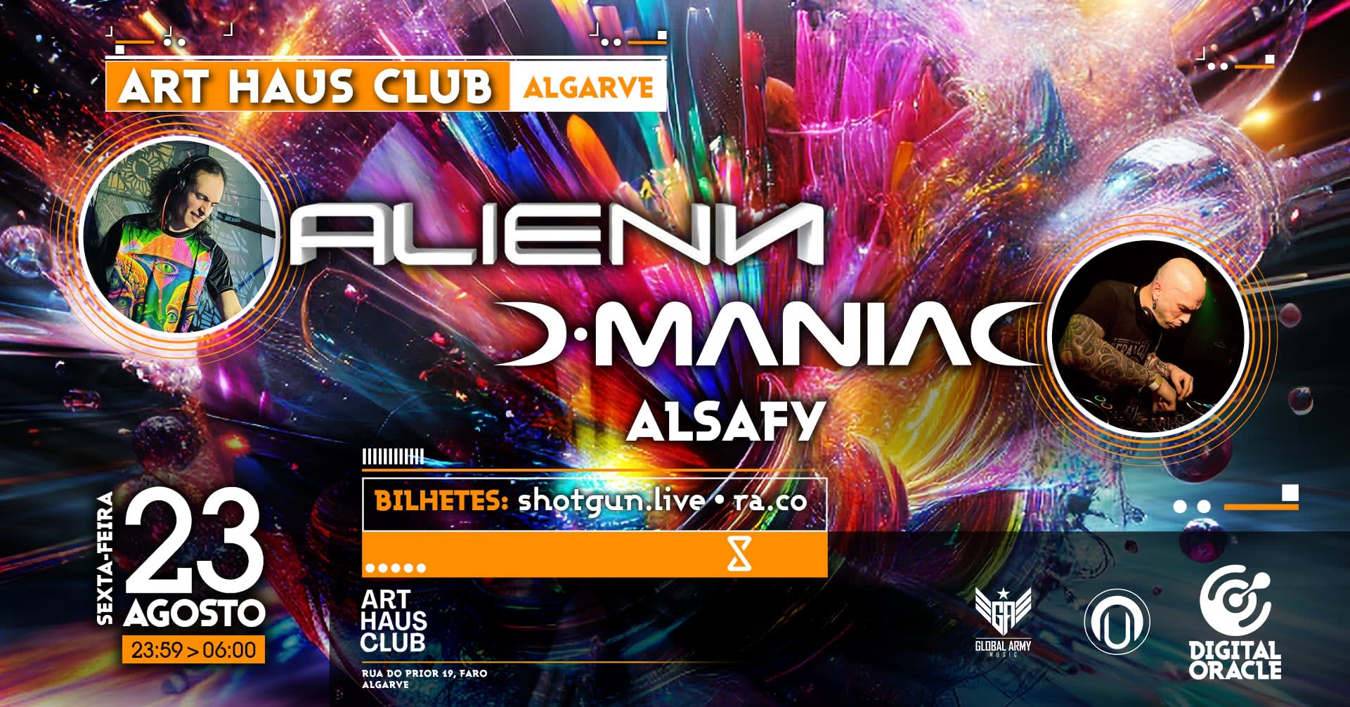 Alienn & D Maniac @ Art Haus Faro