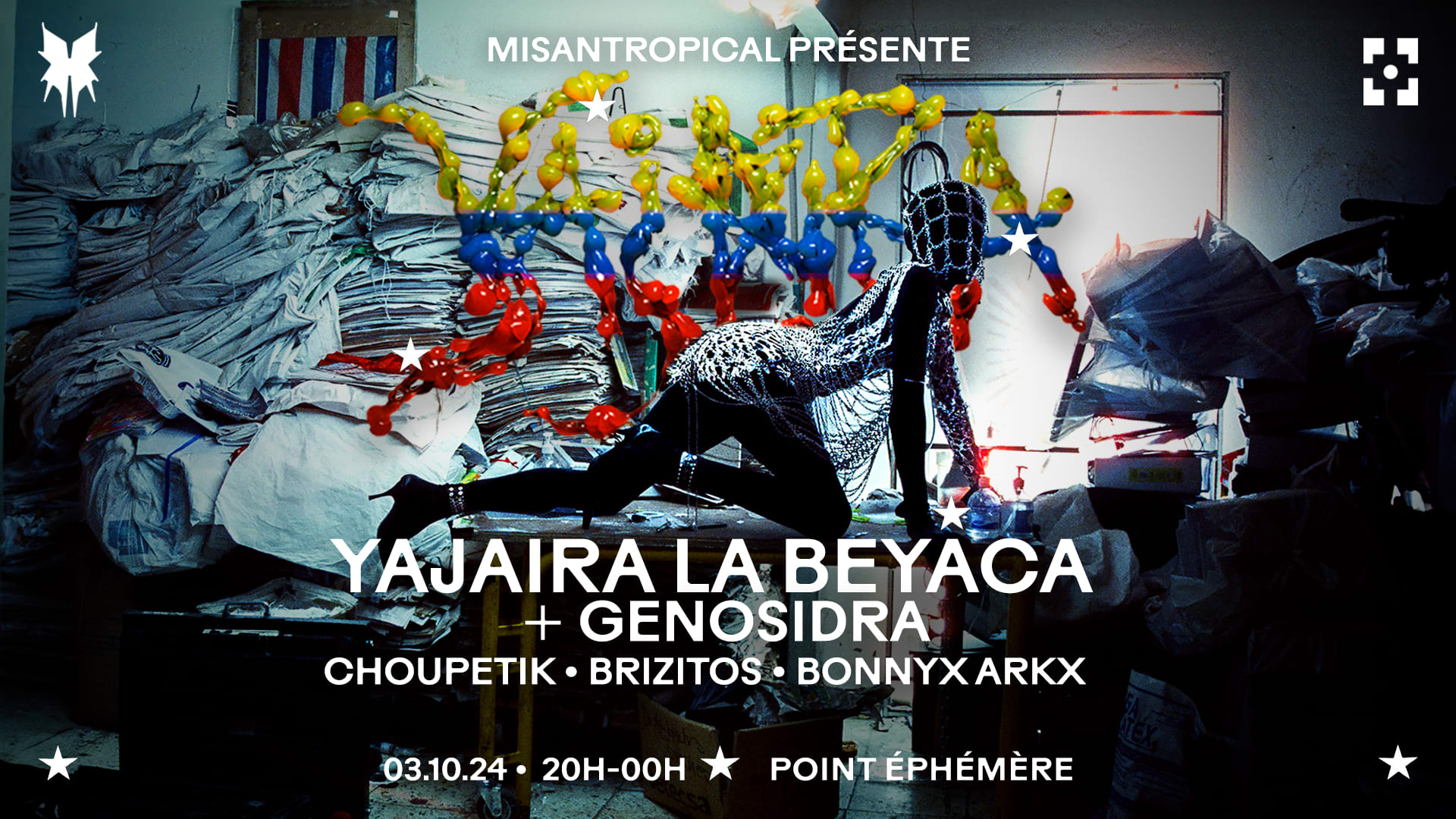 Misantropical Présente Yajaira La Beyaca + Genosidra