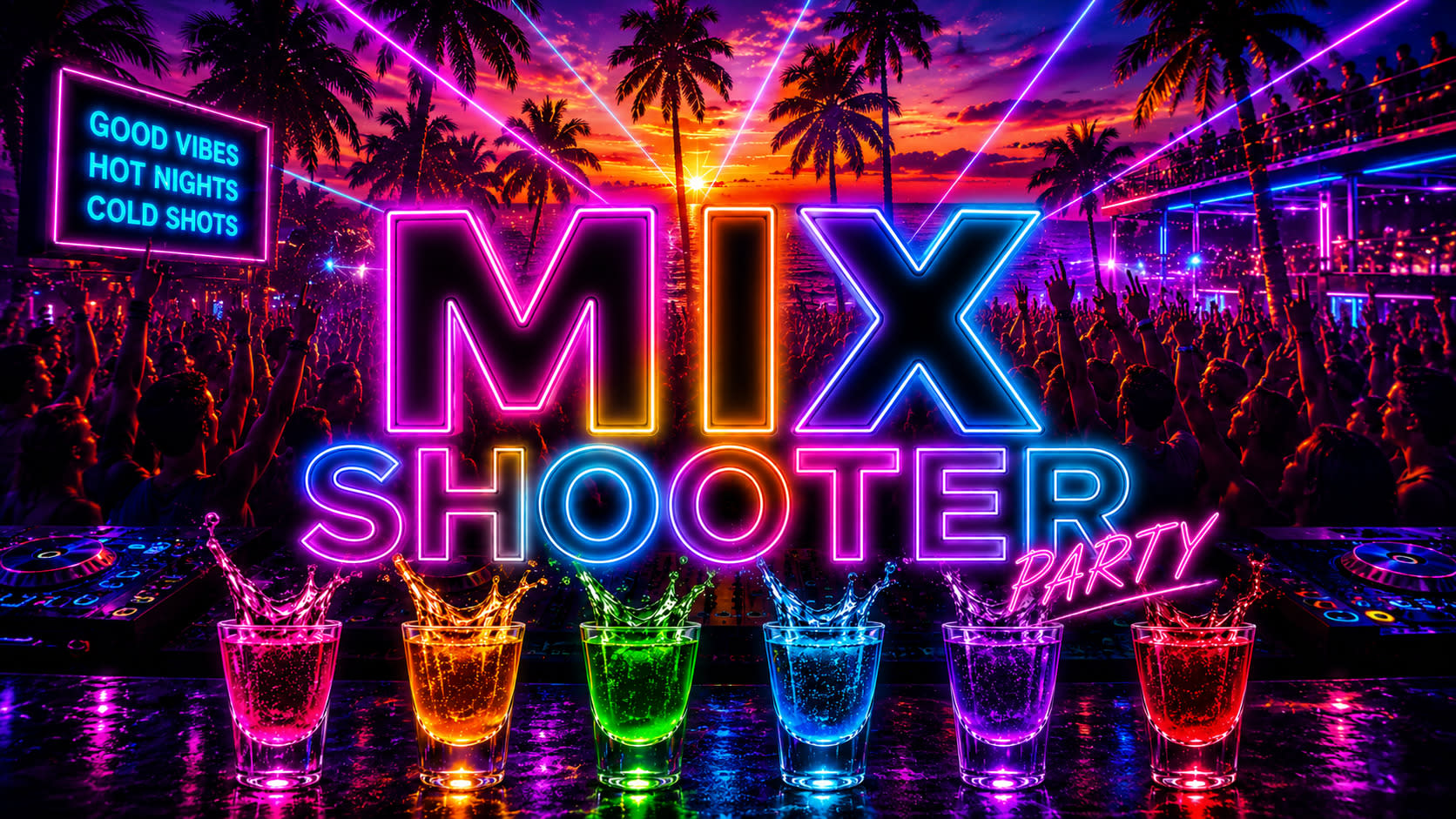 MIX Shooter Party : Speakeasy Bar