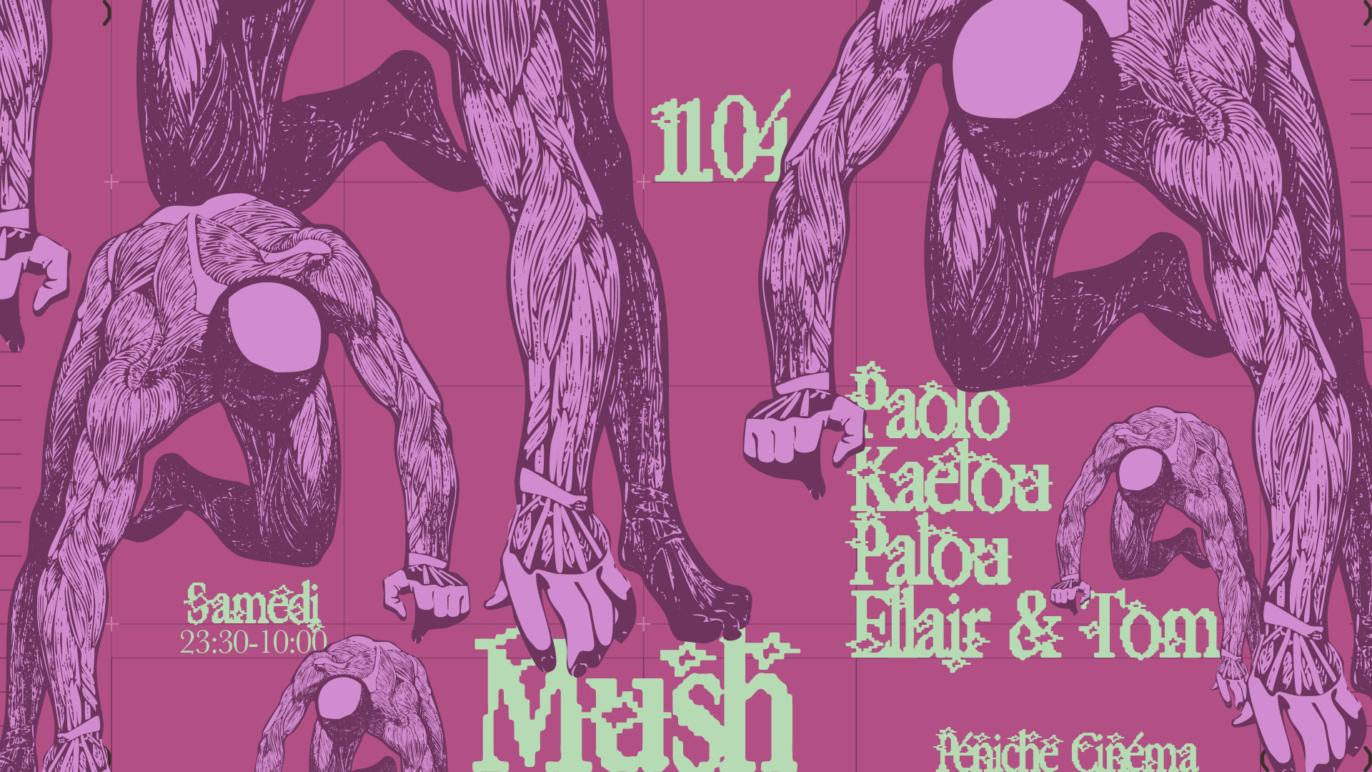 Mush All Night Long Sur La Péniche Cinéma