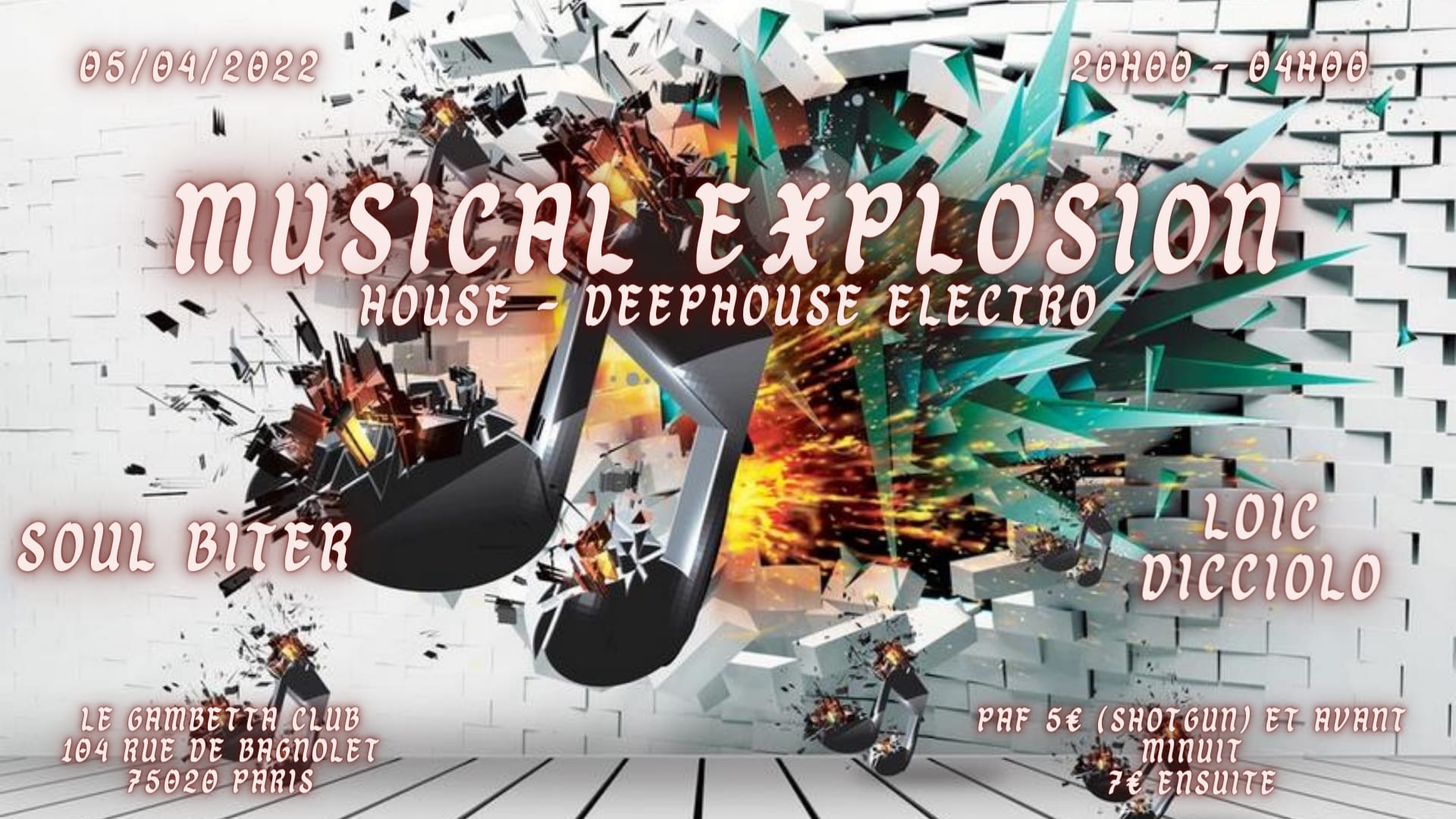 Musical Explosion: House - Deephouse - Electro