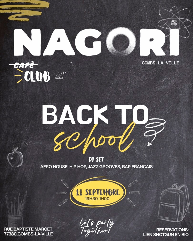 Nagori Club X Back To School Party