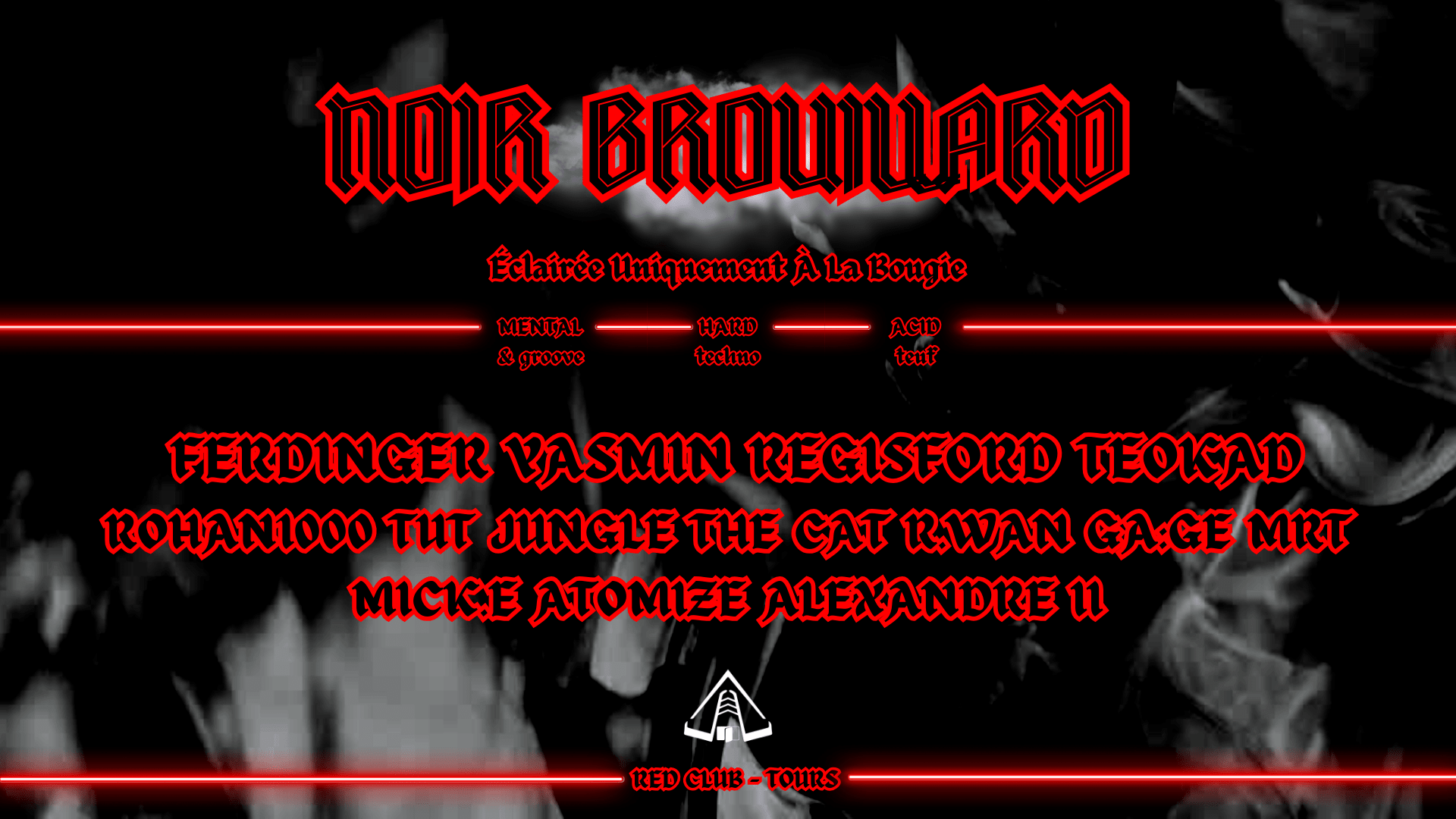 Noir Brouillard : 3 Nuits De Techno Pour Halloween