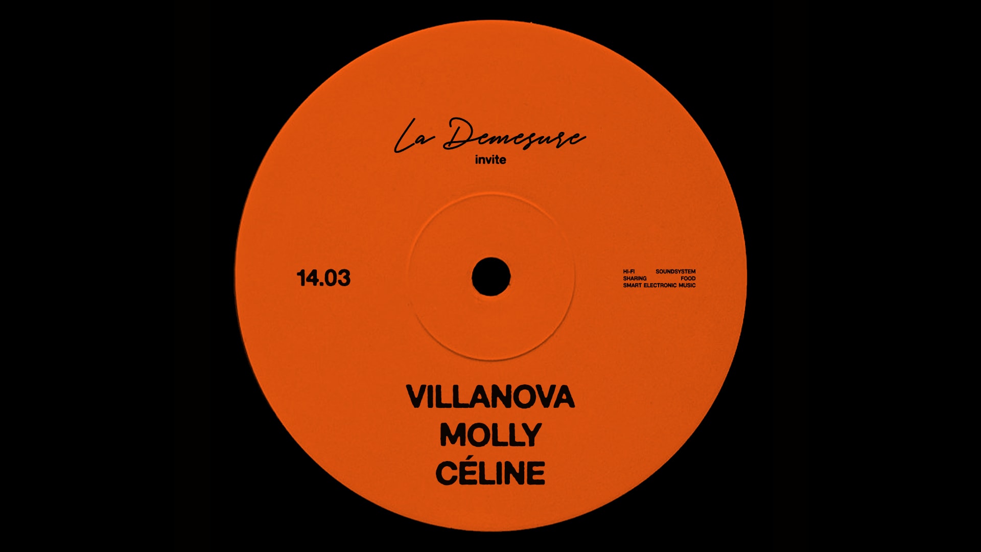 La Démesure Invite Villanova, Molly & Céline