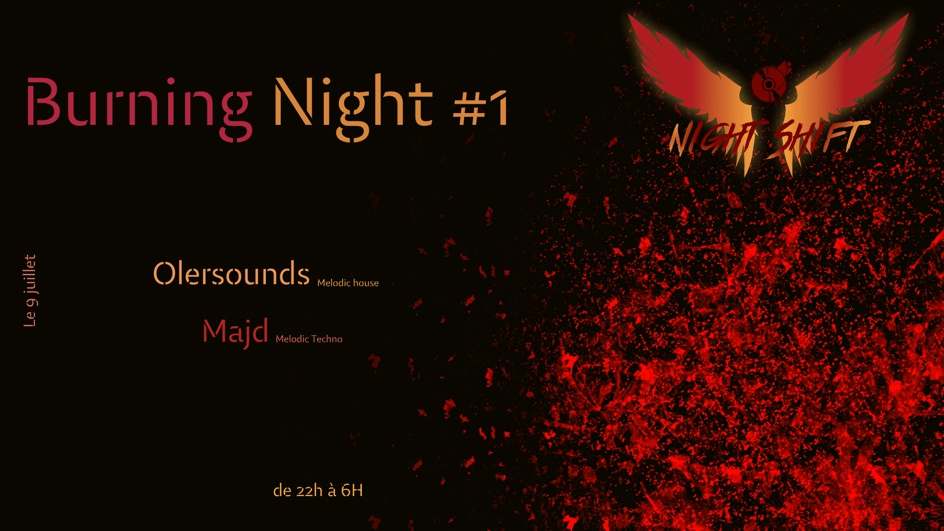 Burning Night #1 - Melodic House & Techno