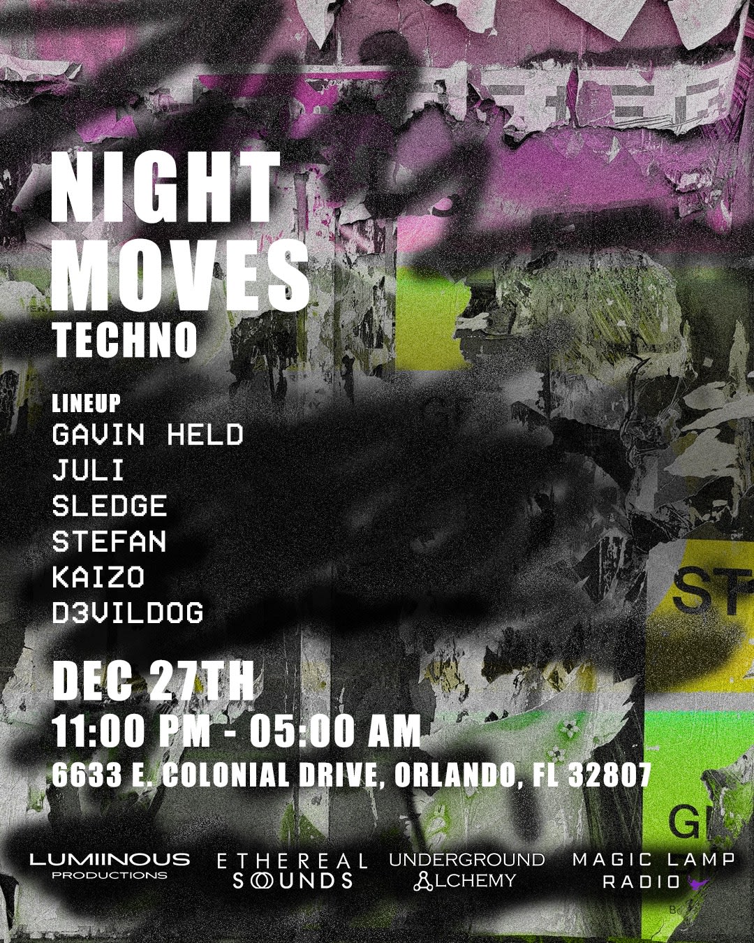 Night Moves - Techno